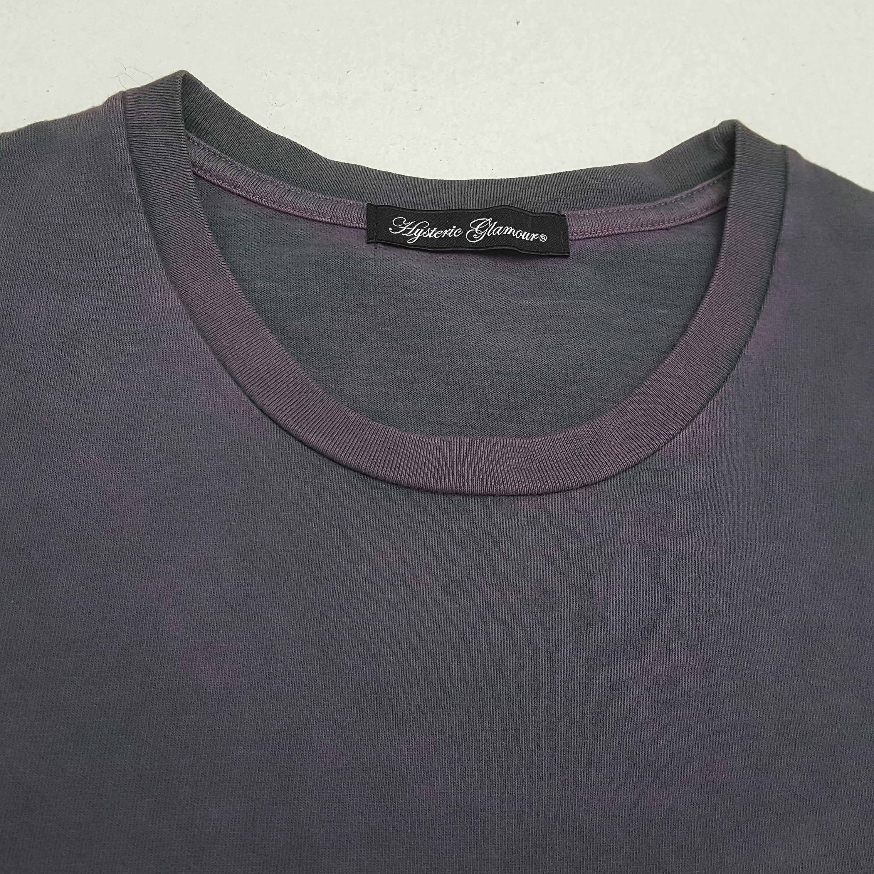 Hysteric Glamour × Japanese Brand × Vintage Vintage HYSTERIC GLAMOUR Japanese Fashion Brand T-Shirt Size US M / EU 48-50 / 2 - 9 Thumbnail