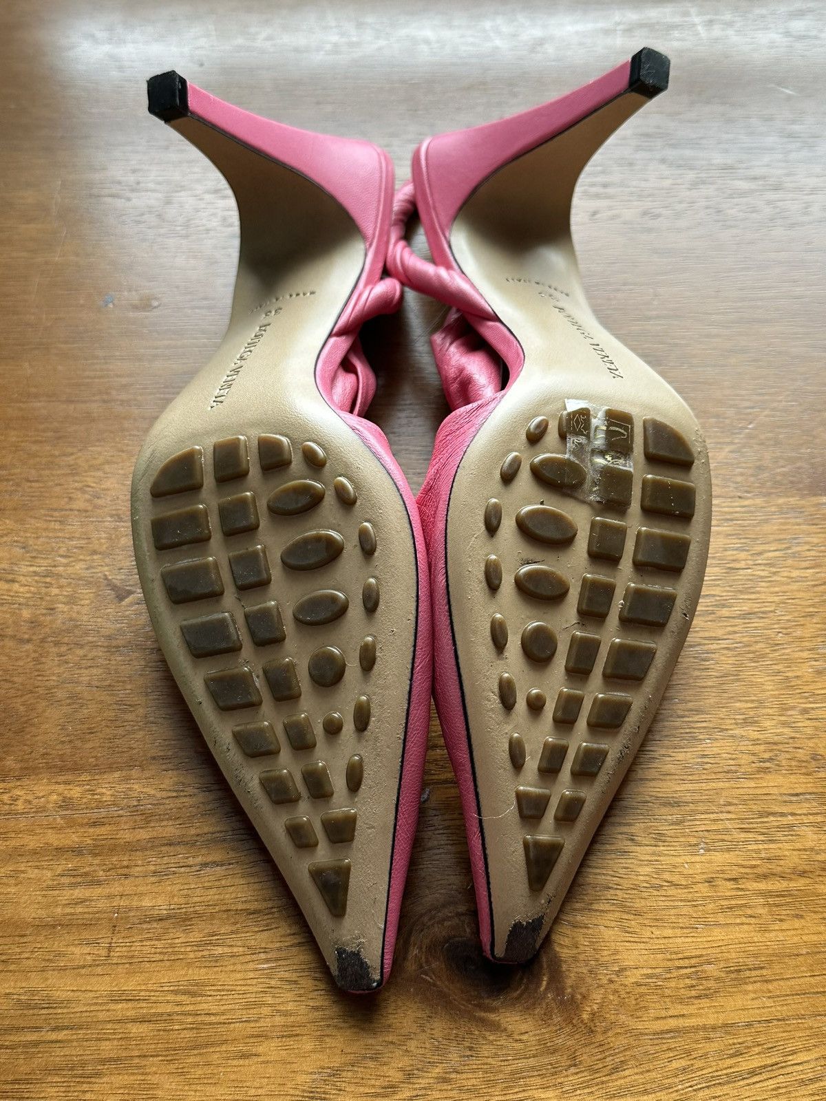 Bottega Veneta Bottega Vaneta Slingback Pointed Toe Mules Size US 8 / IT 38 - 11 Thumbnail