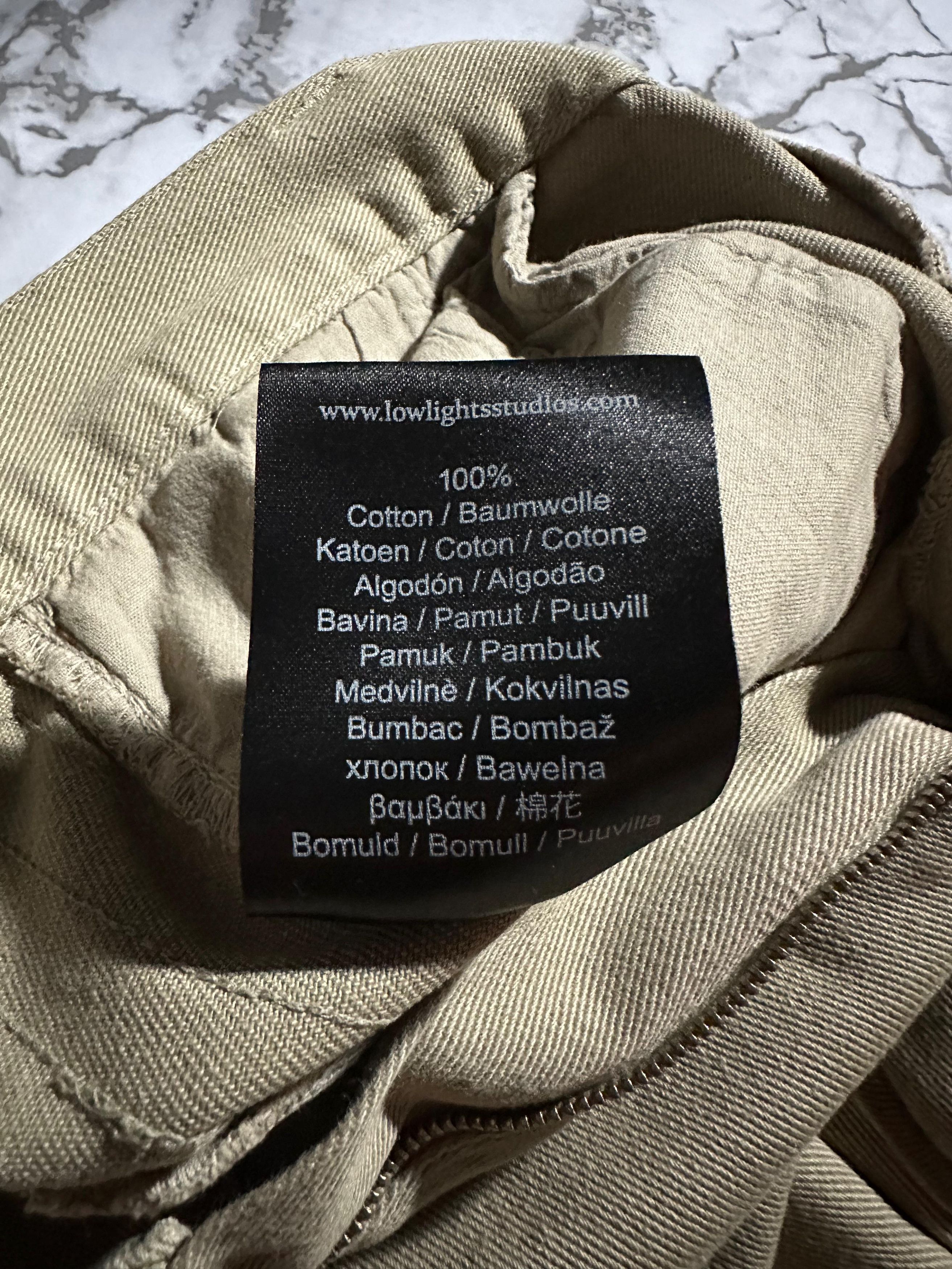 Low Light Studios CC000013 Cargo Pant in Khaki Size US 36 / EU 52 - 5 Thumbnail