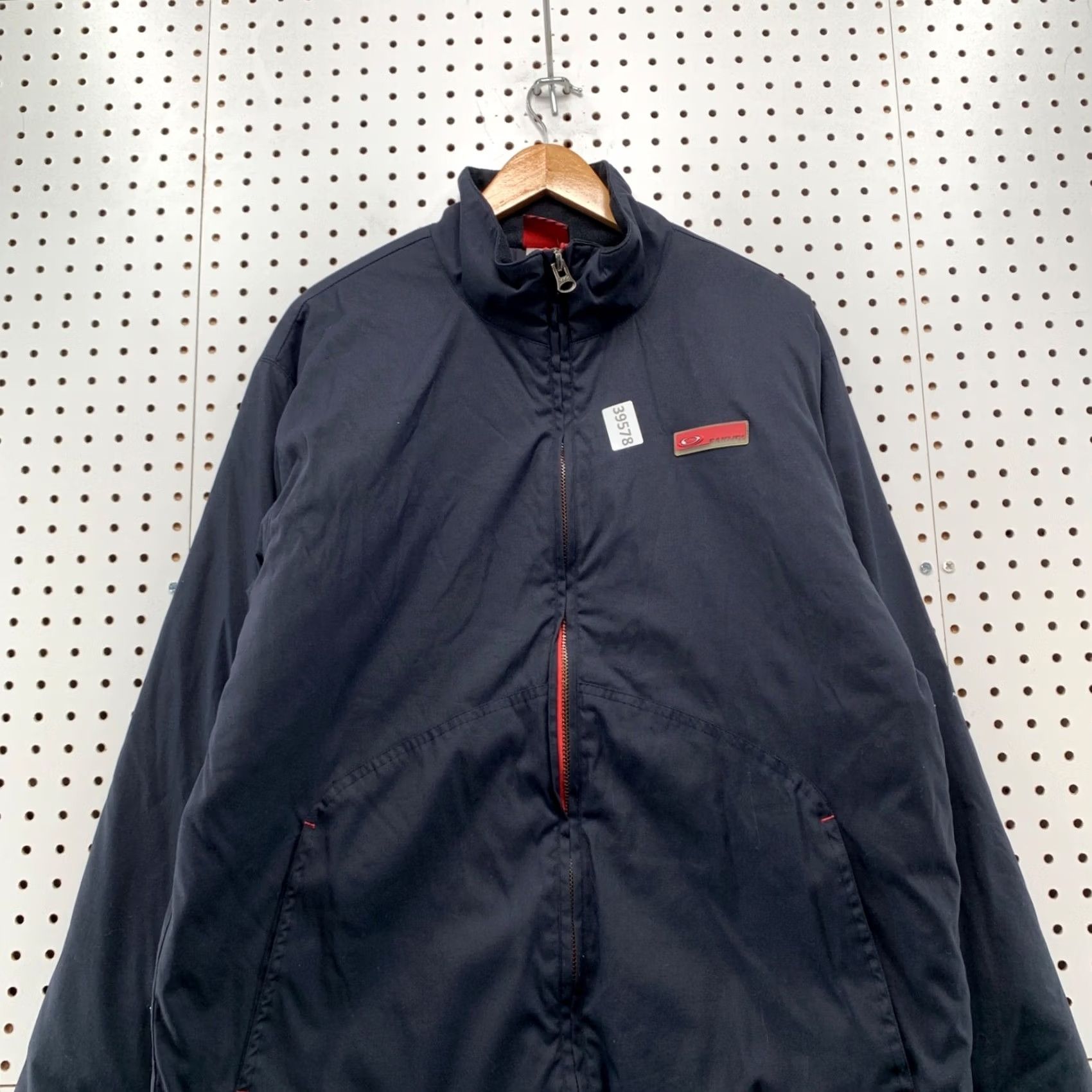 Oakley VINTAGE Oakley Jacket Mens Medium Black Red Nylon Winter Size US M / EU 48-50 / 2 - 4 Thumbnail