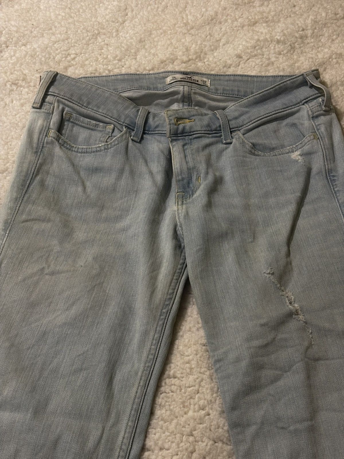 Hollister Women’s distressed jeans1751 Size 28" / US 6 / IT 42 - 2 Thumbnail