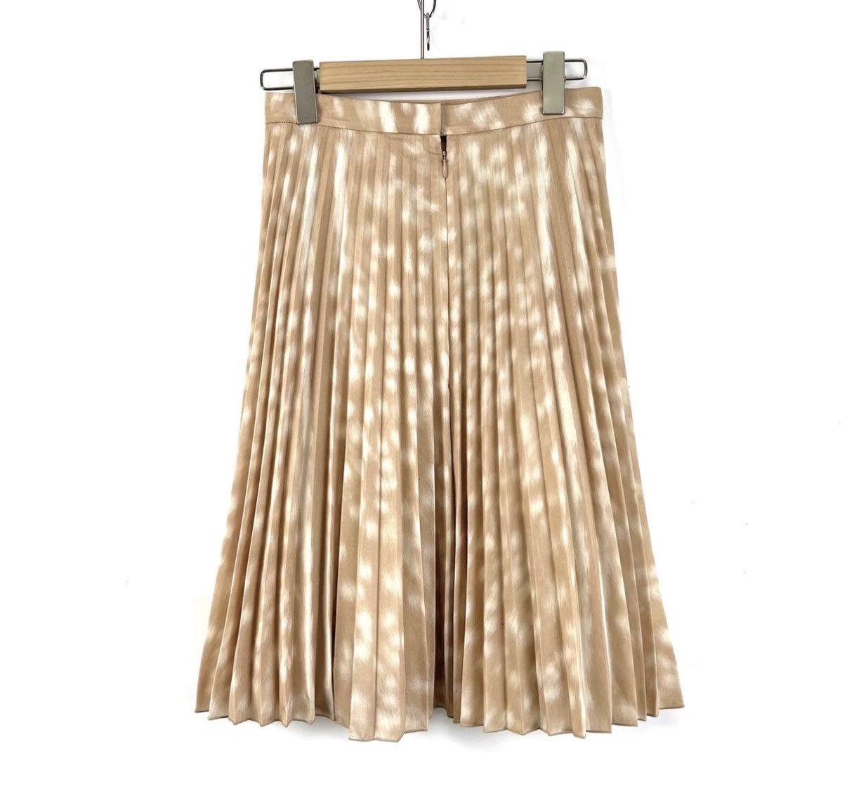Burberry Burberry Yellow High Waist Knee Length Pleated Skirt K12 Size 25" / US 0 / IT 36 - 2 Thumbnail