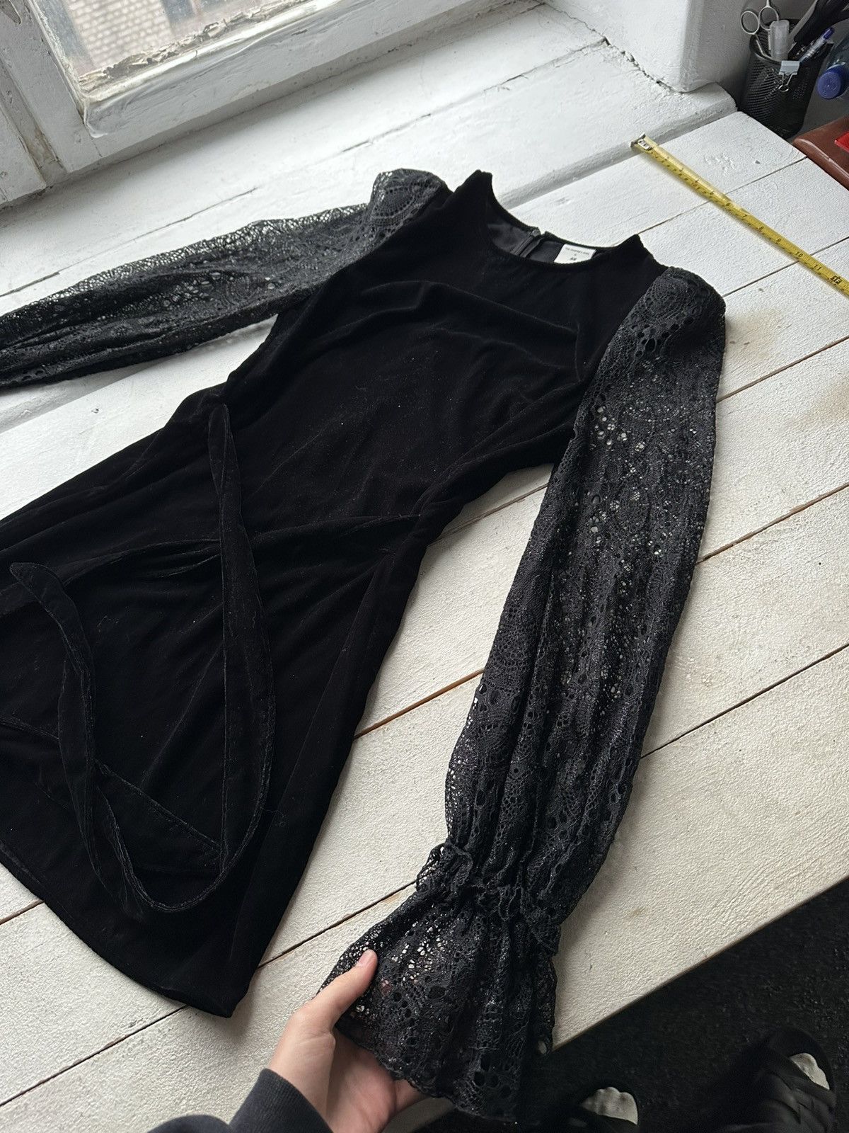 The Vampire's Wife THE VAMPIRE’S WIFE 🚨 X H&M BLACK DRESS RARE AVANT GARDE Size M / US 6-8 / IT 42-44 - 2 Thumbnail
