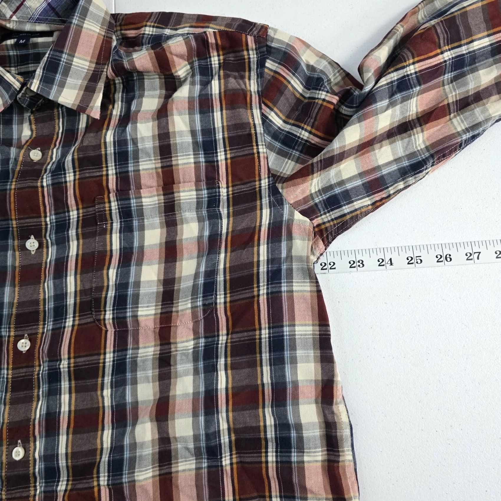 Vintage Bogari Button Down Shirt M Plaid Italy Fall Size US M / EU 48-50 / 2 - 3 Thumbnail