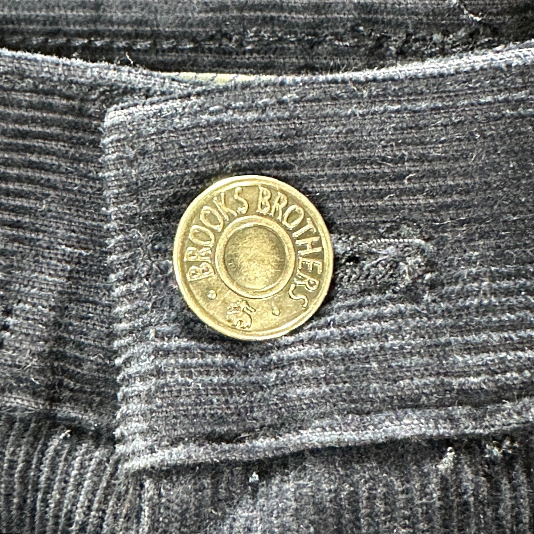 Brooks Brothers Brooks Brothers Corduroy Pants Mens 36 Blue Cotton Stretch Flat Front Pockets Size US 36 / EU 52 - 5 Thumbnail