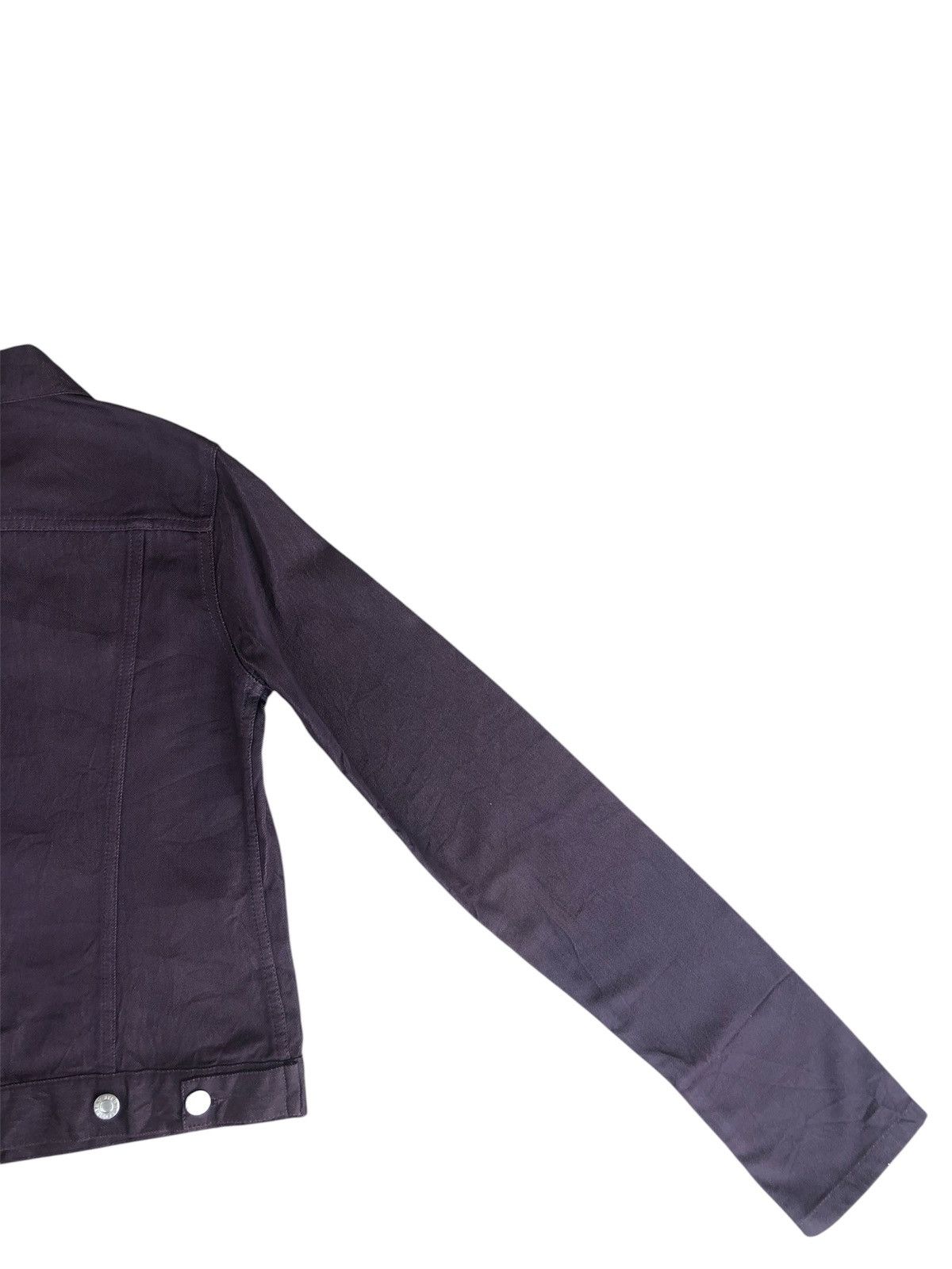 Helmut Lang Helmut Lang Denim Jacket Raw Silk Denim Size US XXS / EU 40 - 7 Thumbnail