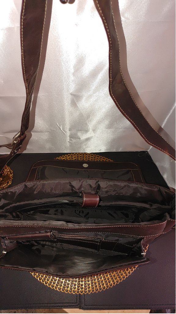 Late Lunch Latico Leather Messenger Bag Size ONE SIZE - 3 Thumbnail