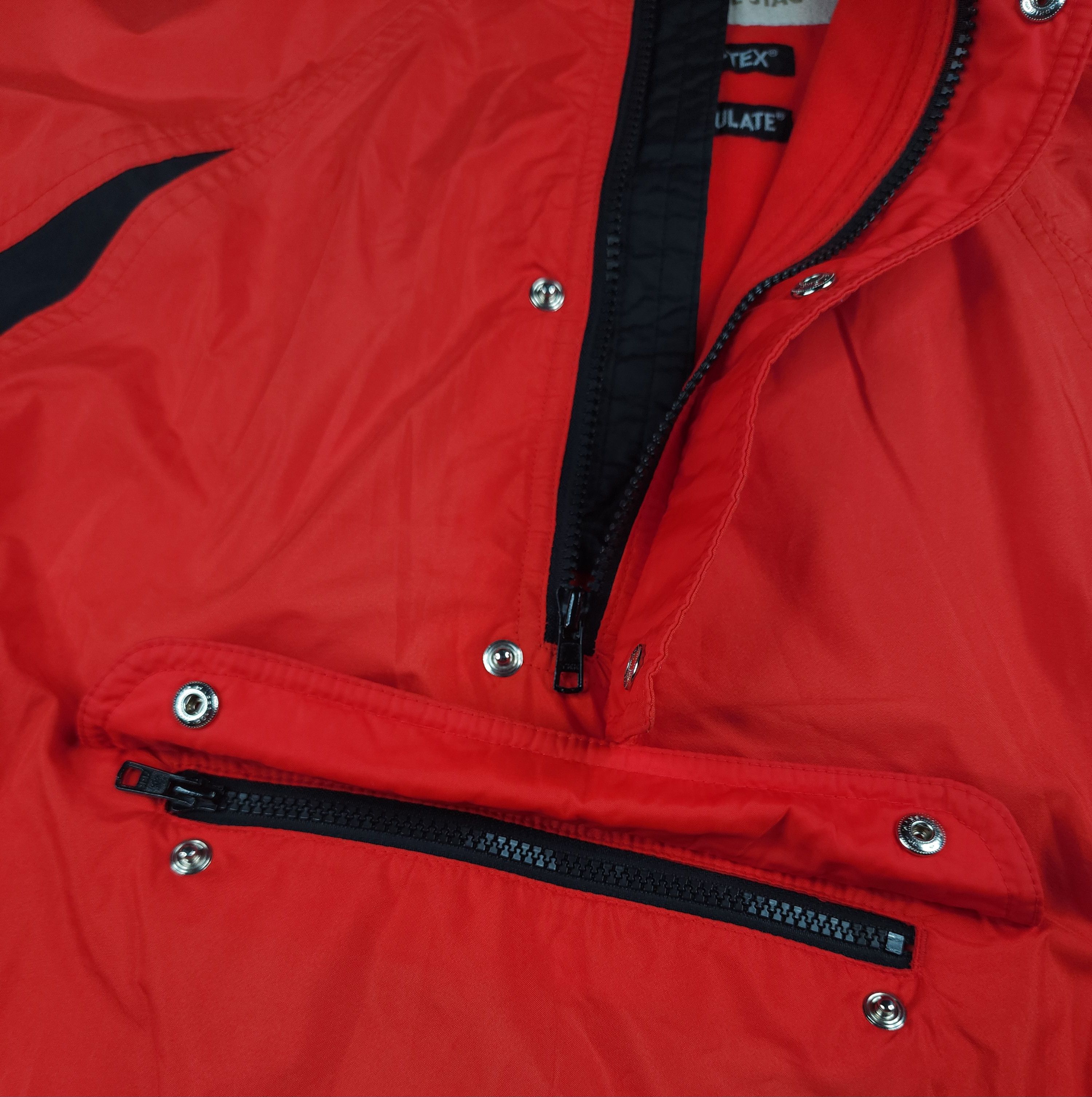 Vintage Vintage White stag Gore-Tex red anorak jacket Size US XL / EU 56 / 4 - 6 Thumbnail