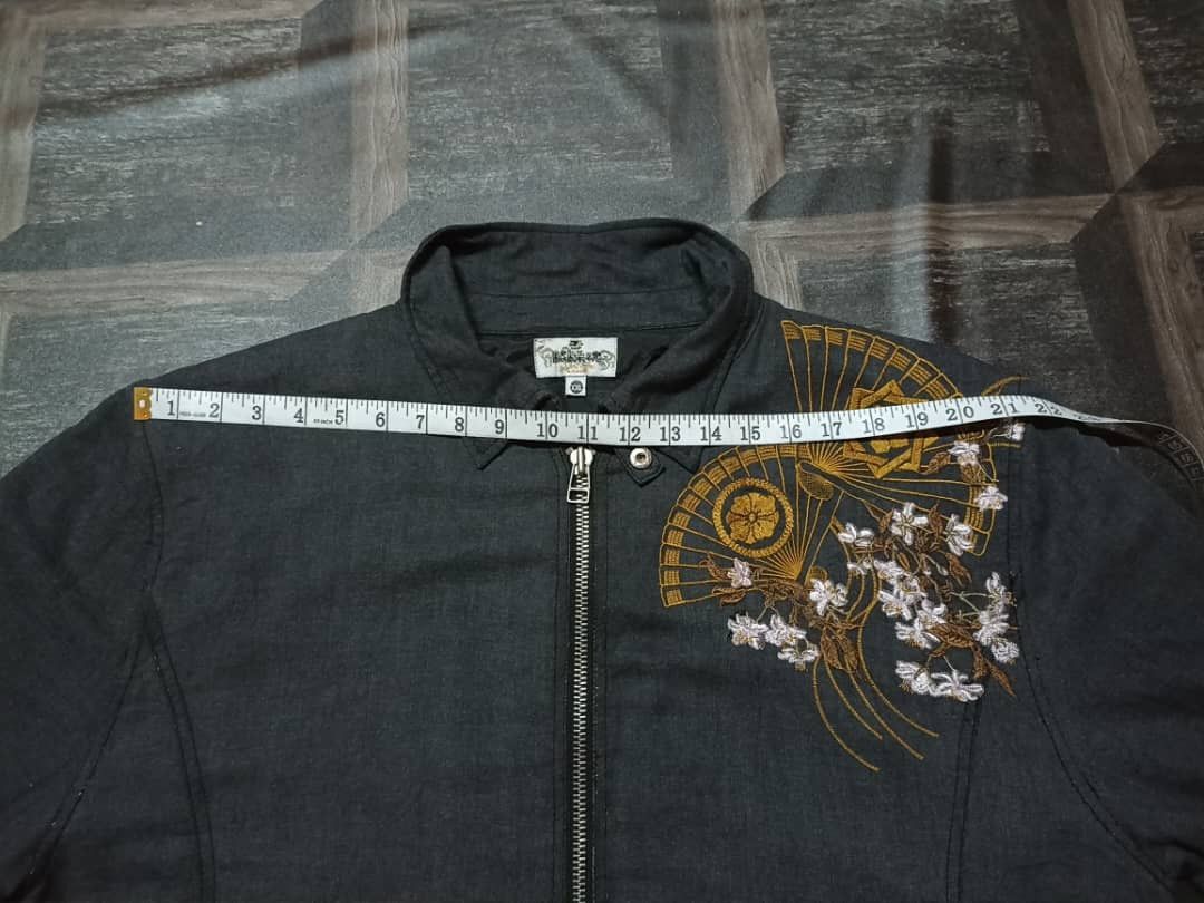 Japanese Brand Sukajan Jacket embroidery spirit of monkey fly Size US XXL / EU 58 / 5 - 18 Thumbnail
