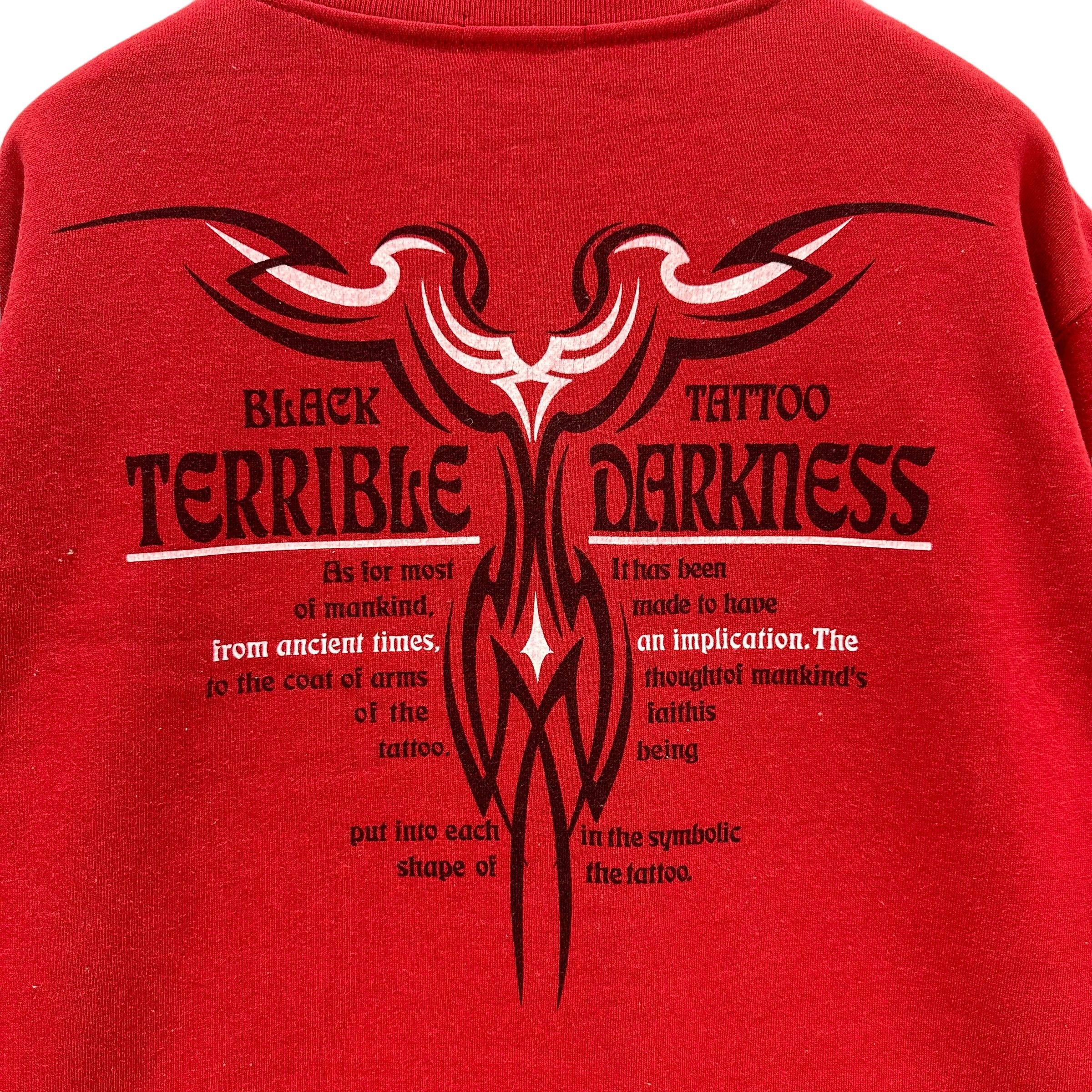 Japanese Brand BULLET NOISE TERRIBLE DARKNESS RED SWEATSHIRTS #8803-028 Size US L / EU 52-54 / 3 - 2 Thumbnail