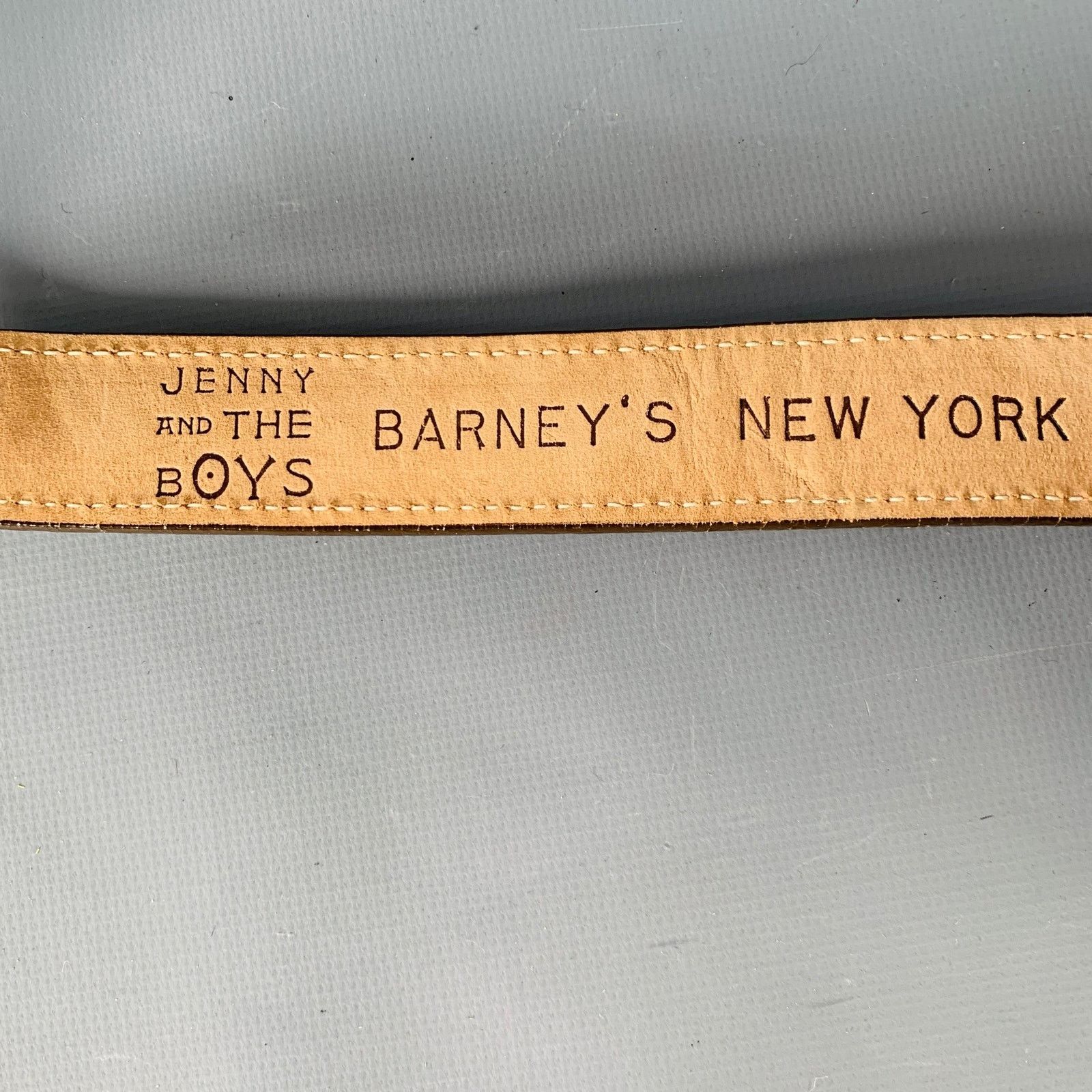 Other JENNY AND THE BOYS Size S Brown Woven Leather Belt Bag Size ONE SIZE - 4 Thumbnail