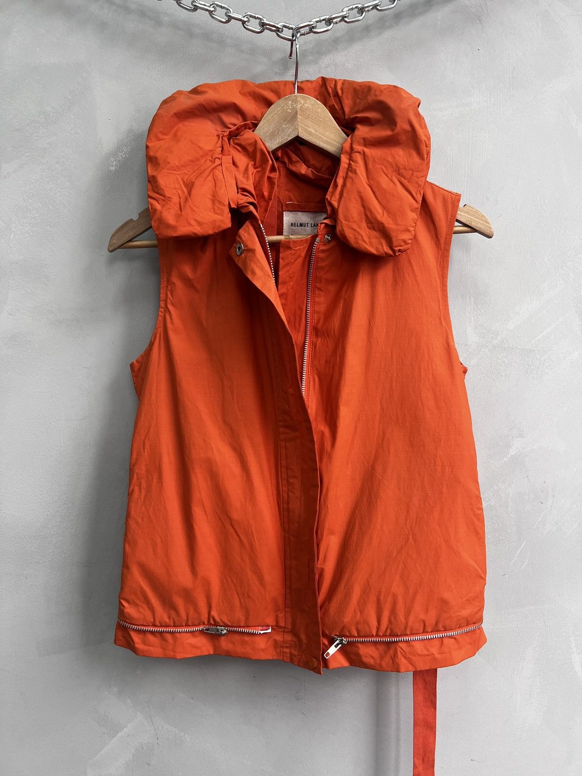 Designer × Helmut Lang Helmut lang AWOO Astro Moto Bondage women nylon vest Size XS / US 0-2 / IT 36-38 - 1 Thumbnail