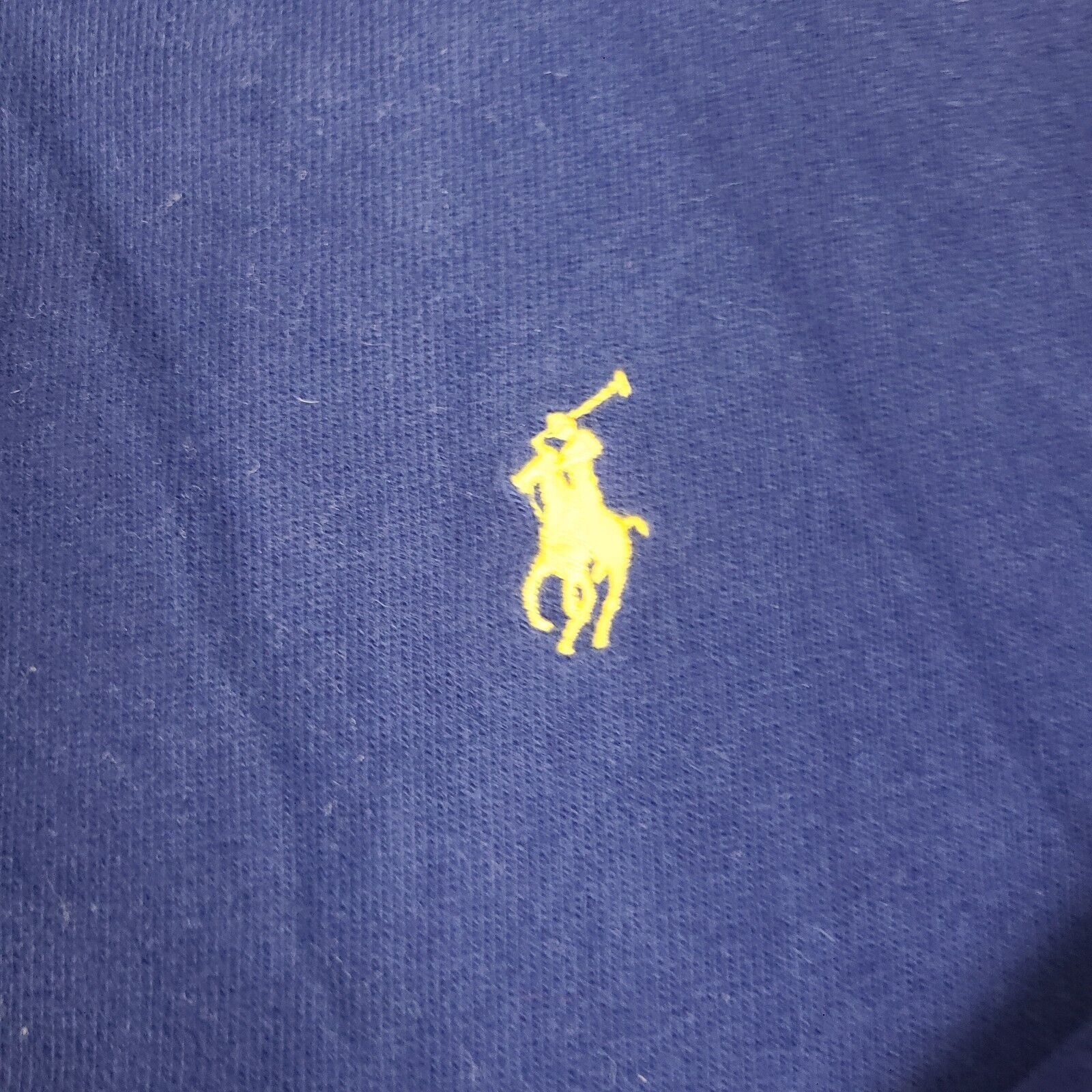 Polo Ralph Lauren Polo Ralph Lauren Sweater Mens 2XL Blue Quarter Zip Cotton M Size US XXL / EU 58 / 5 - 2 Thumbnail