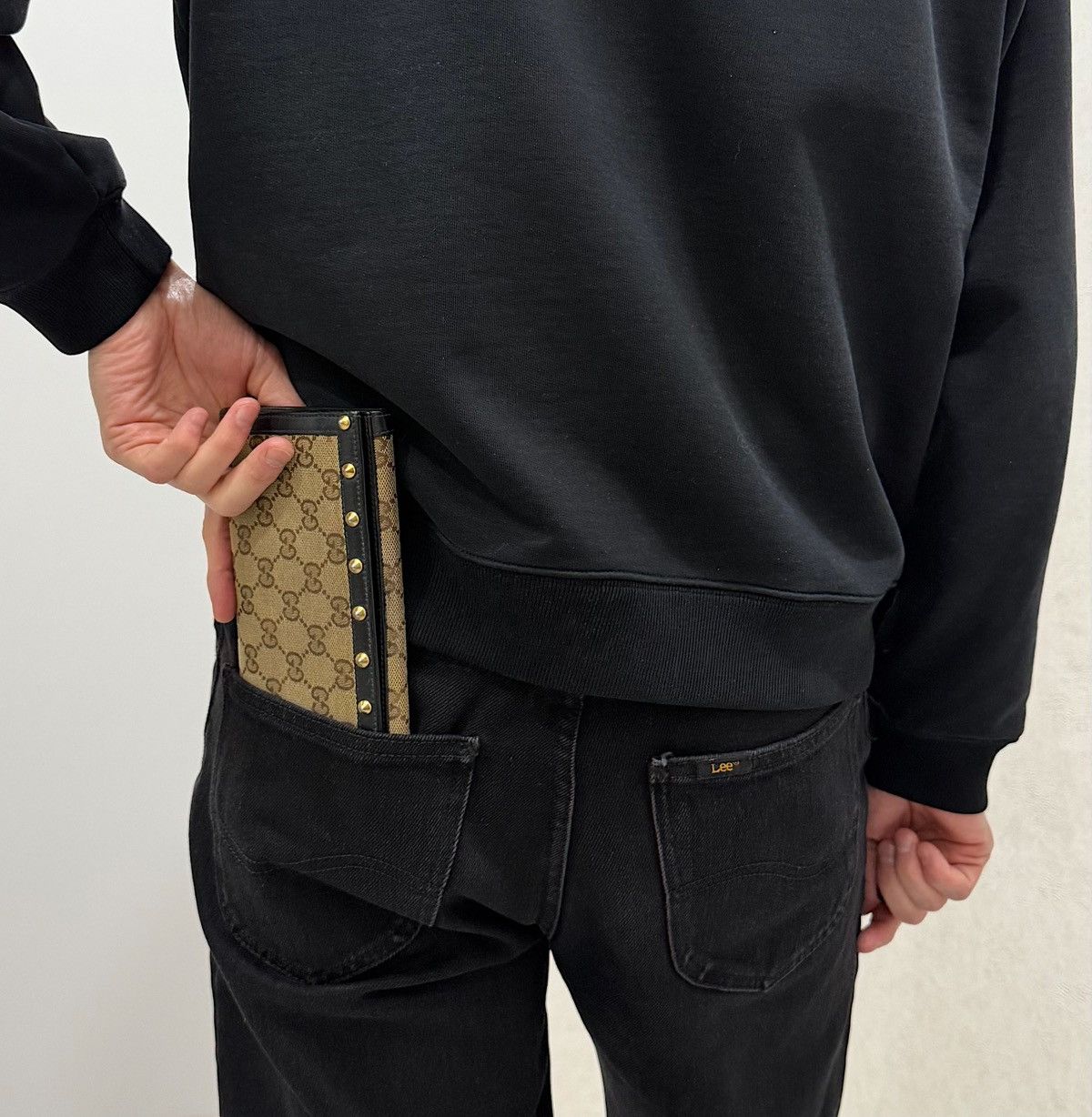 Gucci GUCCI Tom Ford FW 2003 Studded Monogram Flap Wallet demna gg Size ONE SIZE - 2 Thumbnail