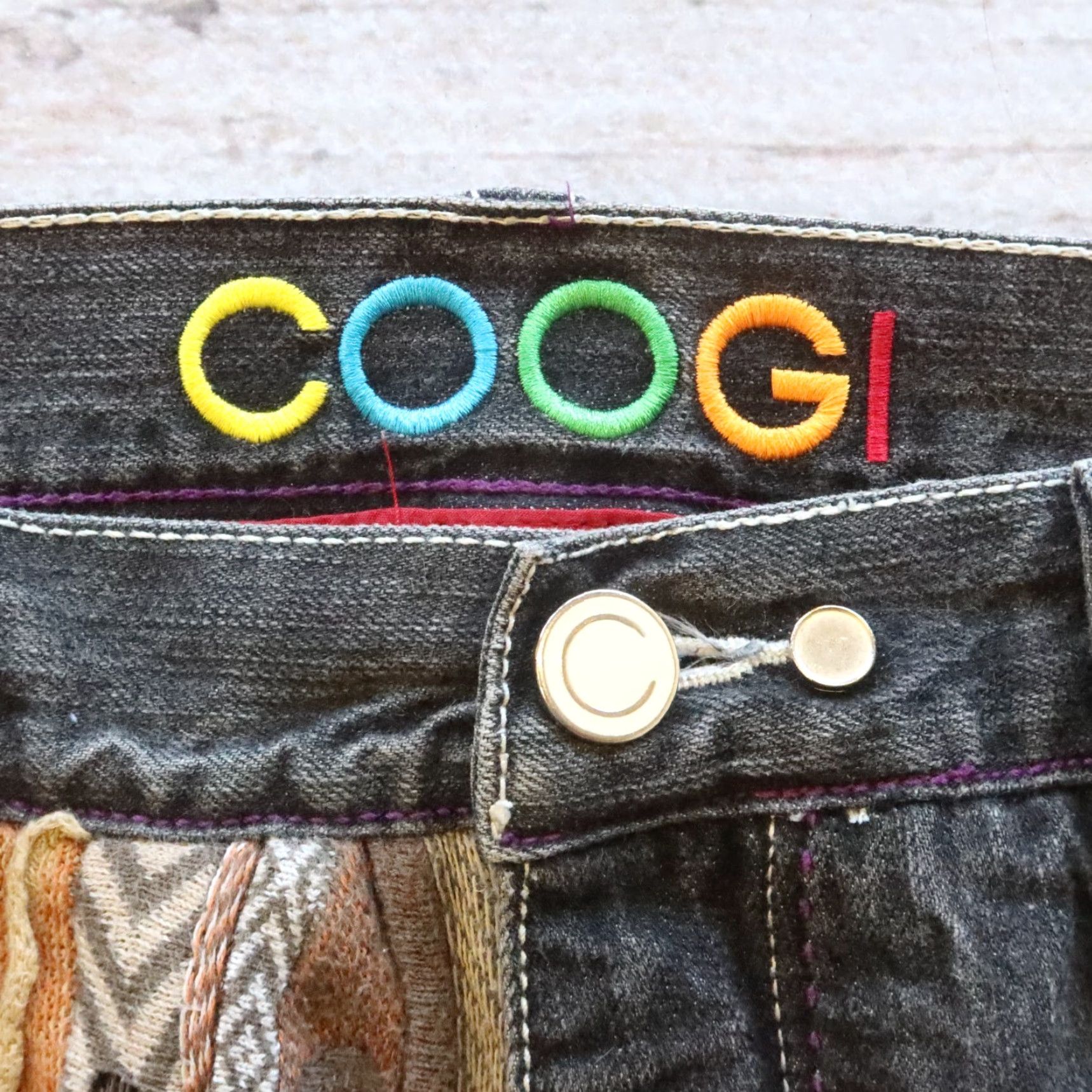 Coogi VINTAGE COOGI Jeans Shirt Mens XS? Size US L / EU 52-54 / 3 - 4 Thumbnail