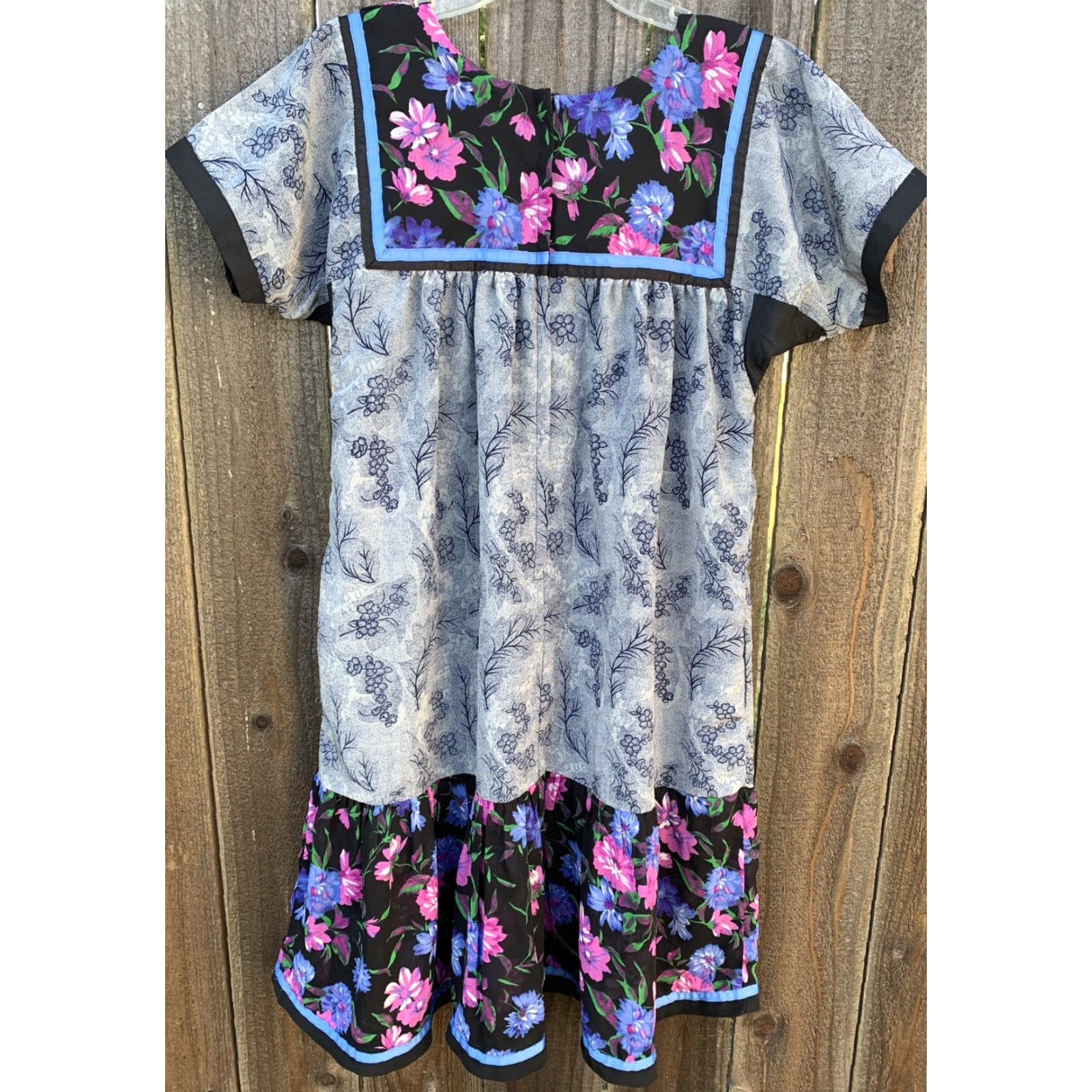 ALOHAS VINTAGE Made In Hawaii MuuMuu Pockets Zipper In Back Tiki Aloha Hawaiian Size P Women's/Mens? Size S / US 4 / IT 40 - 3 Thumbnail