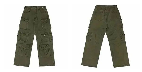 VIBE Utility grunge multi pocket cargo pants Size US 32 / EU 48 - 4 Thumbnail