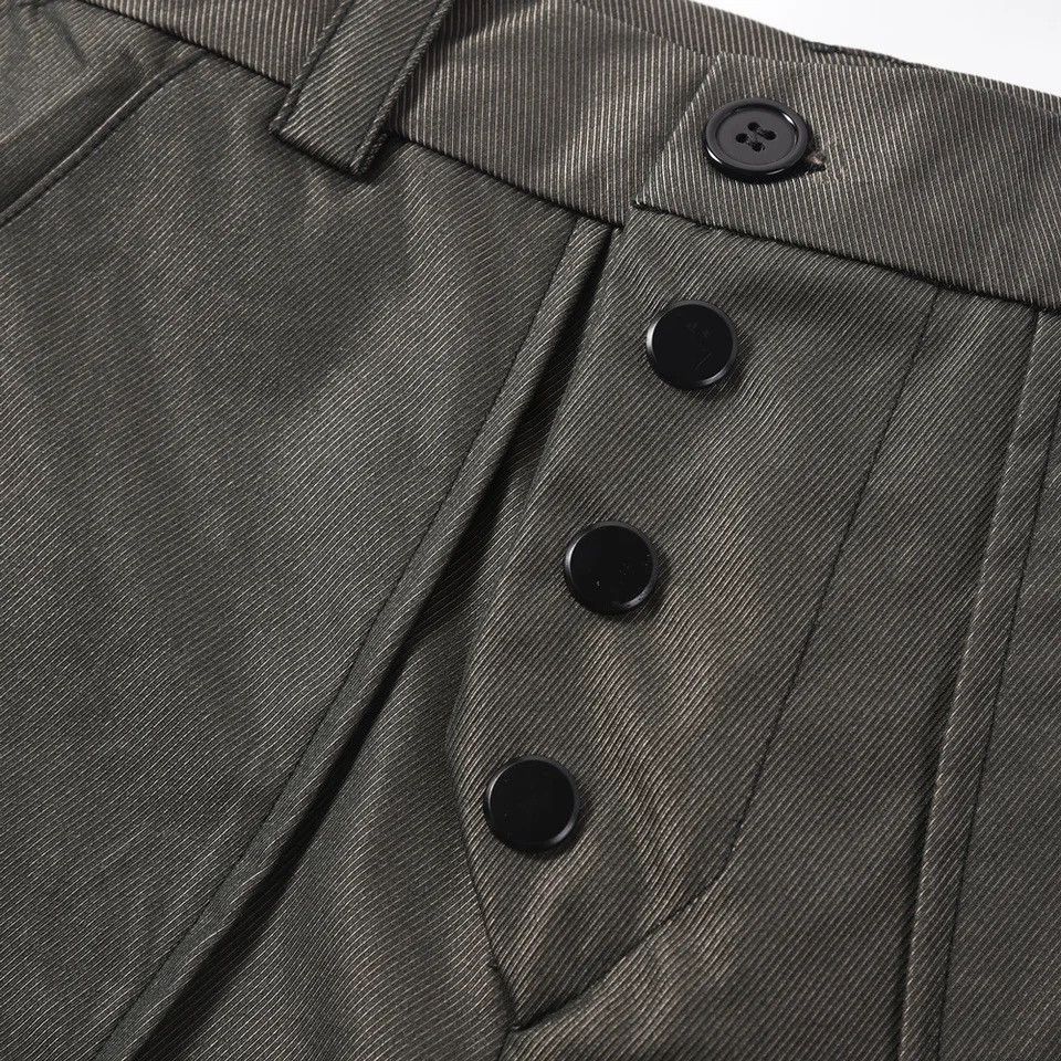 Vintage Baggy Straight-leg Fashion Pantalones Hombre Streetwear Pant Size US 32 / EU 48 - 6 Thumbnail