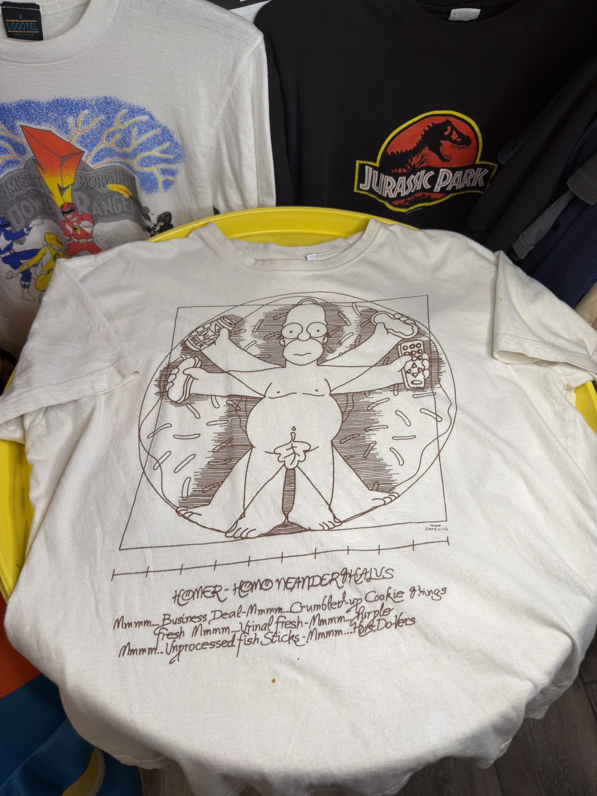 Vintage 1990s Simpsons vintage graphic T-shirt Size US M / EU 48-50 / 2 - 1 Thumbnail