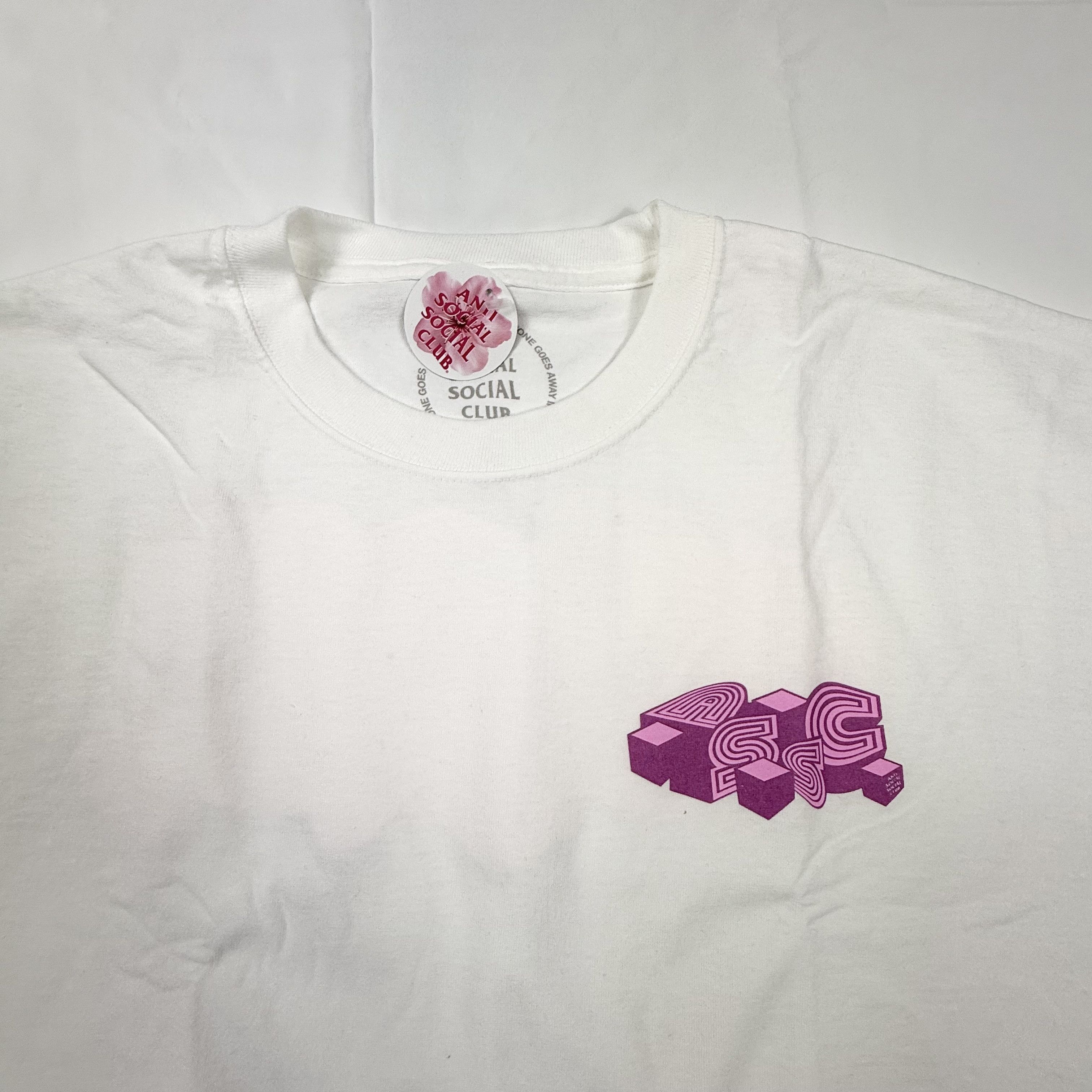 Anti Social Social Club Anti Social Social Club ASSC 3D Block Graphic T-Shirt Mens Size US XXL / EU 58 / 5 - 3 Thumbnail