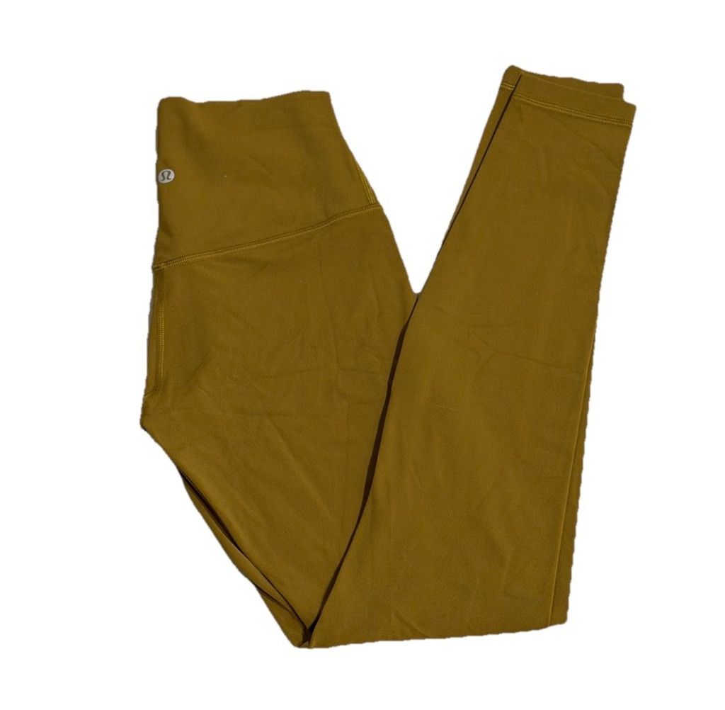 Lululemon LULULEMON ALIGN NULU HIGH RISE LEGGING 28” GOLD SPICE SIZE 4 Size 27" / US 4 / IT 40 - 5 Thumbnail