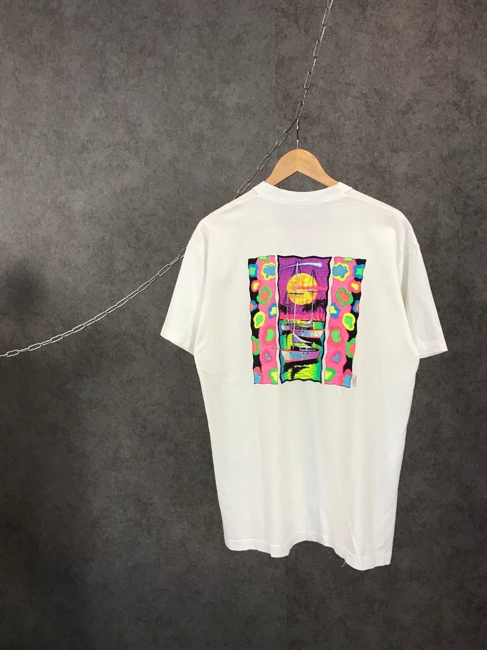 Other Miami Beach 1991 vintage made in USA single stitch tee Size US XL / EU 56 / 4 - 2 Thumbnail