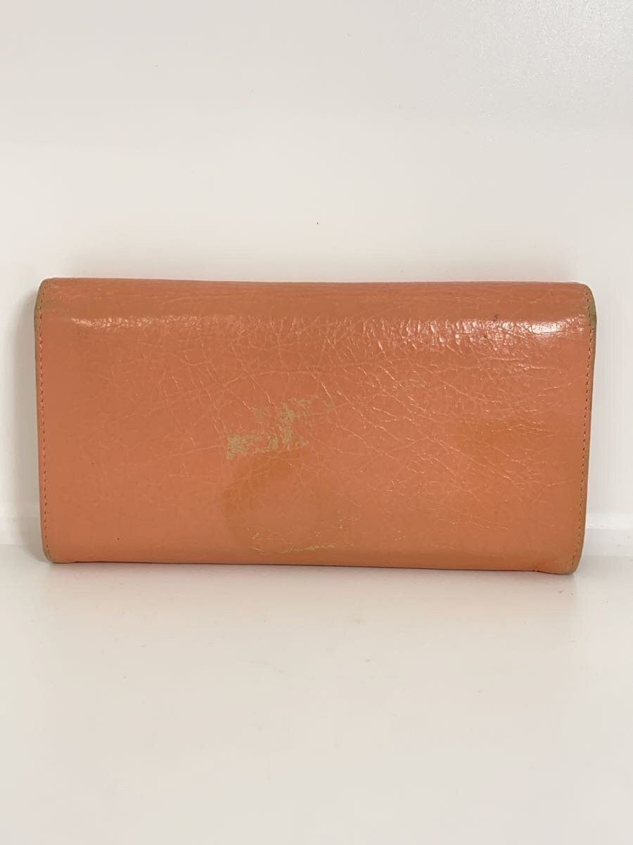 Balenciaga Balenciaga Leather Long Wallet Pink Size ONE SIZE - 2 Thumbnail