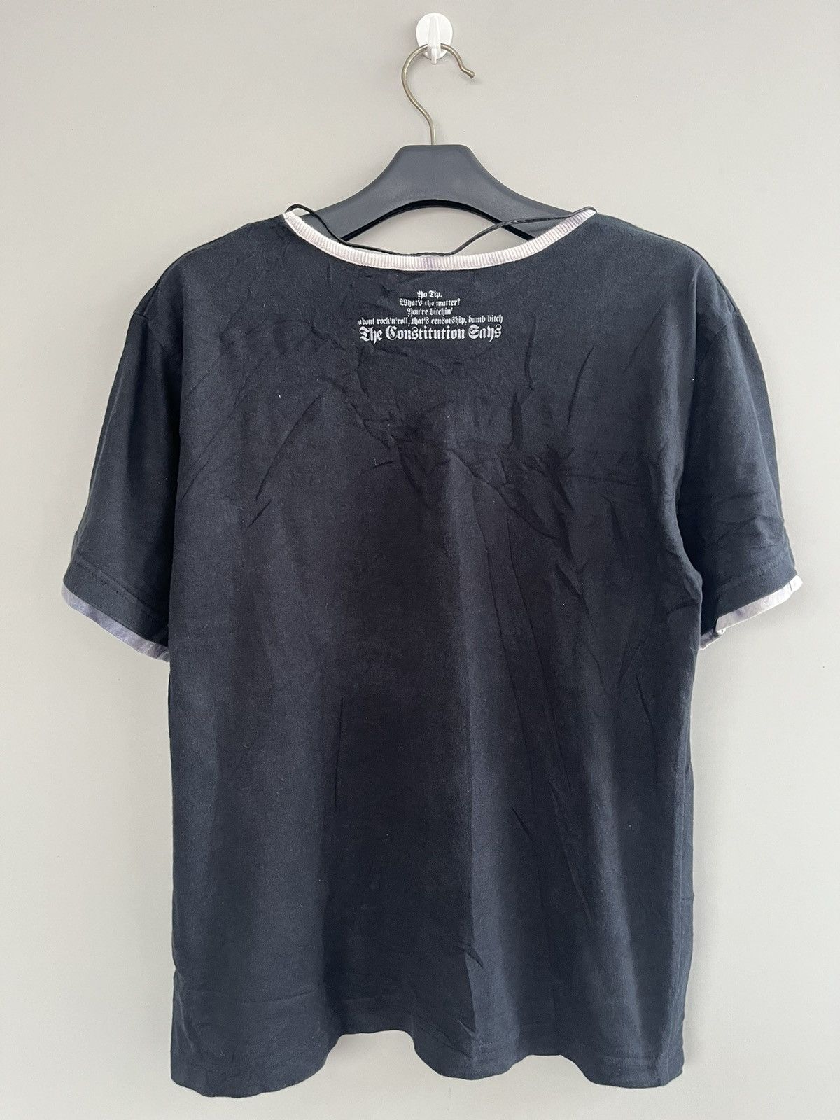 If Six Was Nine JAPANESE POEM ROCCK CROSS LUCKY EIGHT SEDITIONARIES PUNK Size US M / EU 48-50 / 2 - 7 Thumbnail