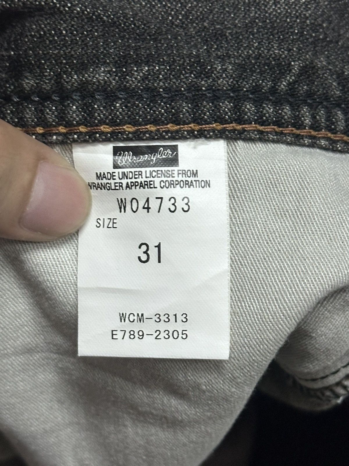 Wrangler Wrangler Vintage Straight Loose With Faded Wash & Striked Size US 32 / EU 48 - 8 Thumbnail