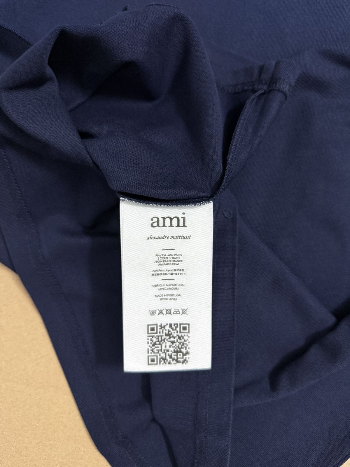 AMI Ami Paris Tonal Heart T-Shirt NEW Size US S / EU 44-46 / 1 - 6 Thumbnail