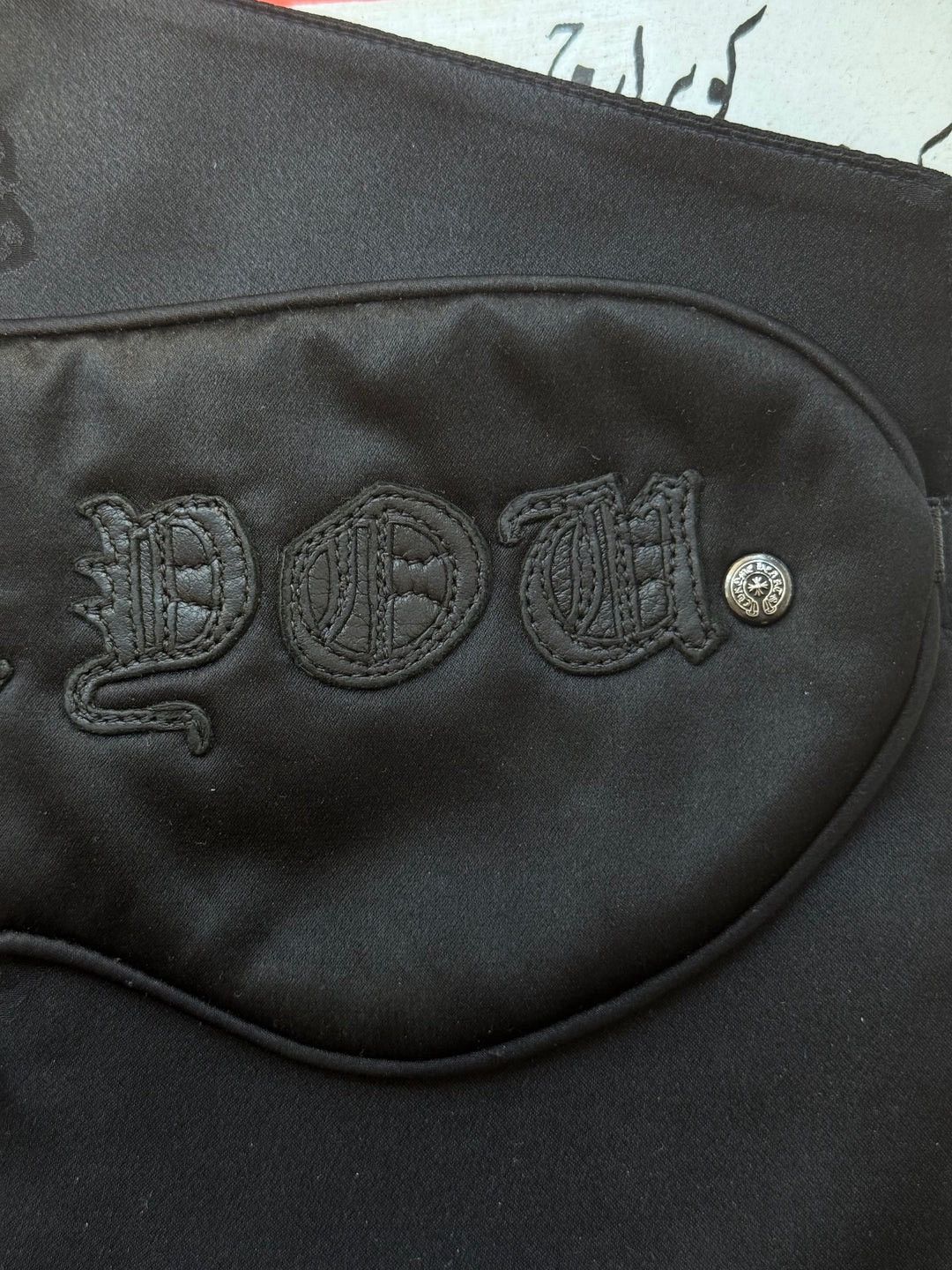 Chrome Hearts 🚭 GRAIL 🚭 2000s "FUCK YOU" SLEEPING MASK w/ CARRYING CASE Size ONE SIZE - 6 Thumbnail