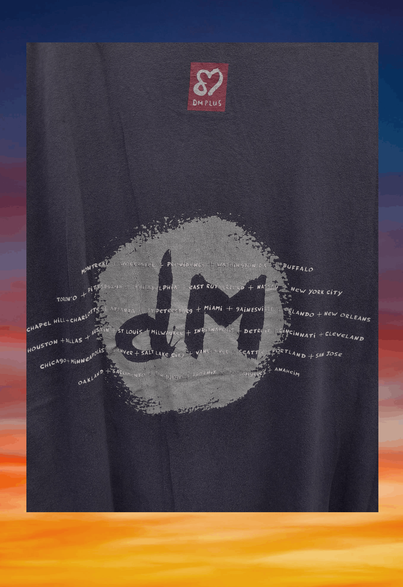 Band Tees Vintage 90s Depeche Mode Devotional tour 1993 T-Shirt Size US XL / EU 56 / 4 - 6 Thumbnail