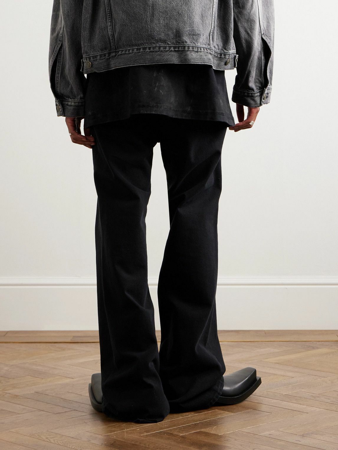 Balenciaga Balenciaga Straight-Leg Extra Long Black Jeans Size US 32 / EU 48 - 1 Thumbnail