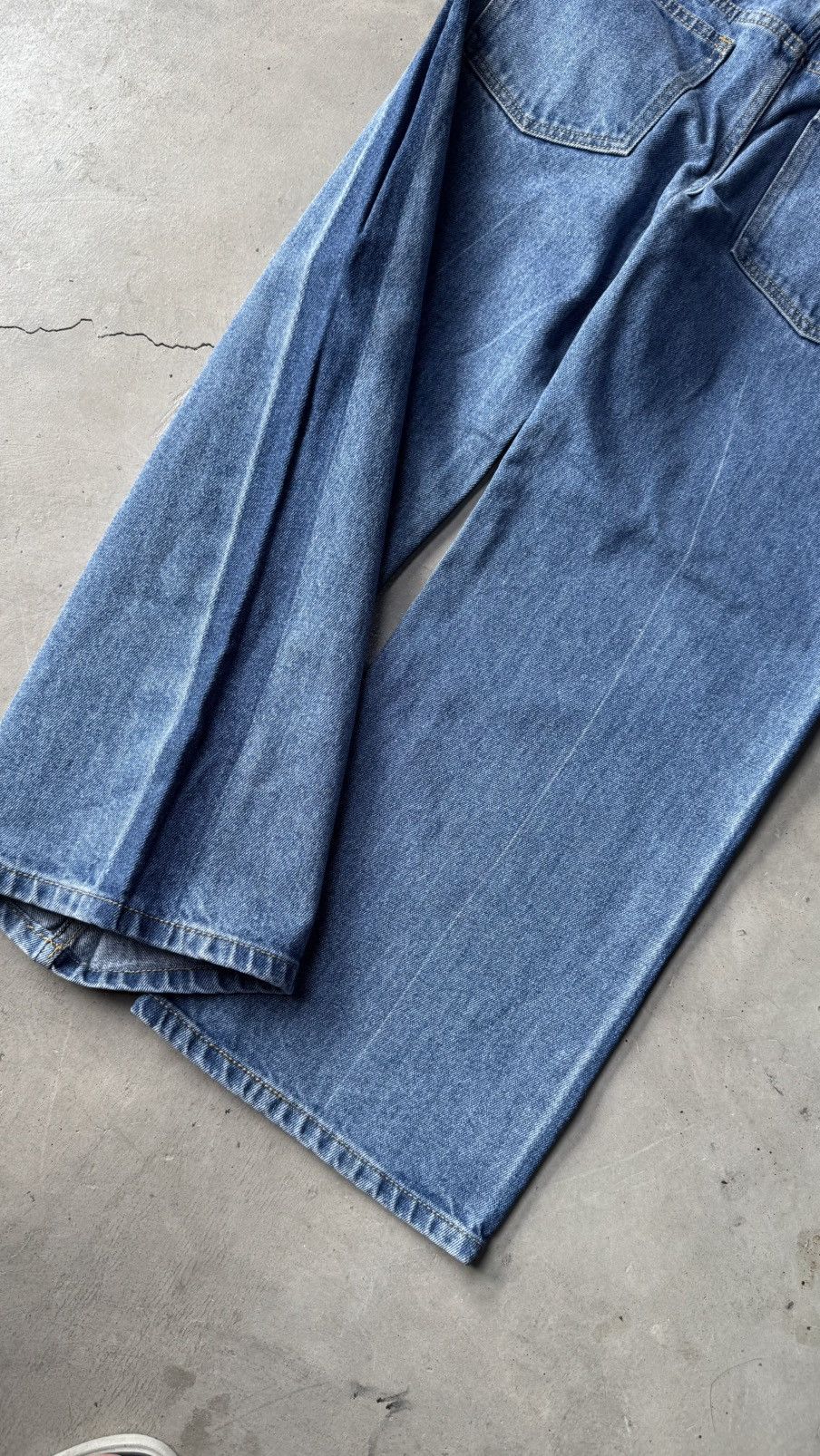 Balenciaga 2017 BALENCIAGA BY DEMNA GVASALIA BLUE JEANS Size 31" - 4 Thumbnail