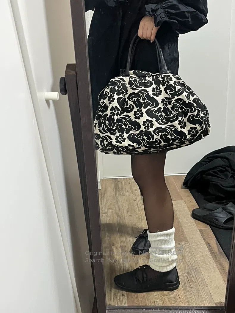 Vivienne Westwood Vivienne Westwood size os Canvas Patchwork Cloud Bag Size ONE SIZE - 9 Thumbnail