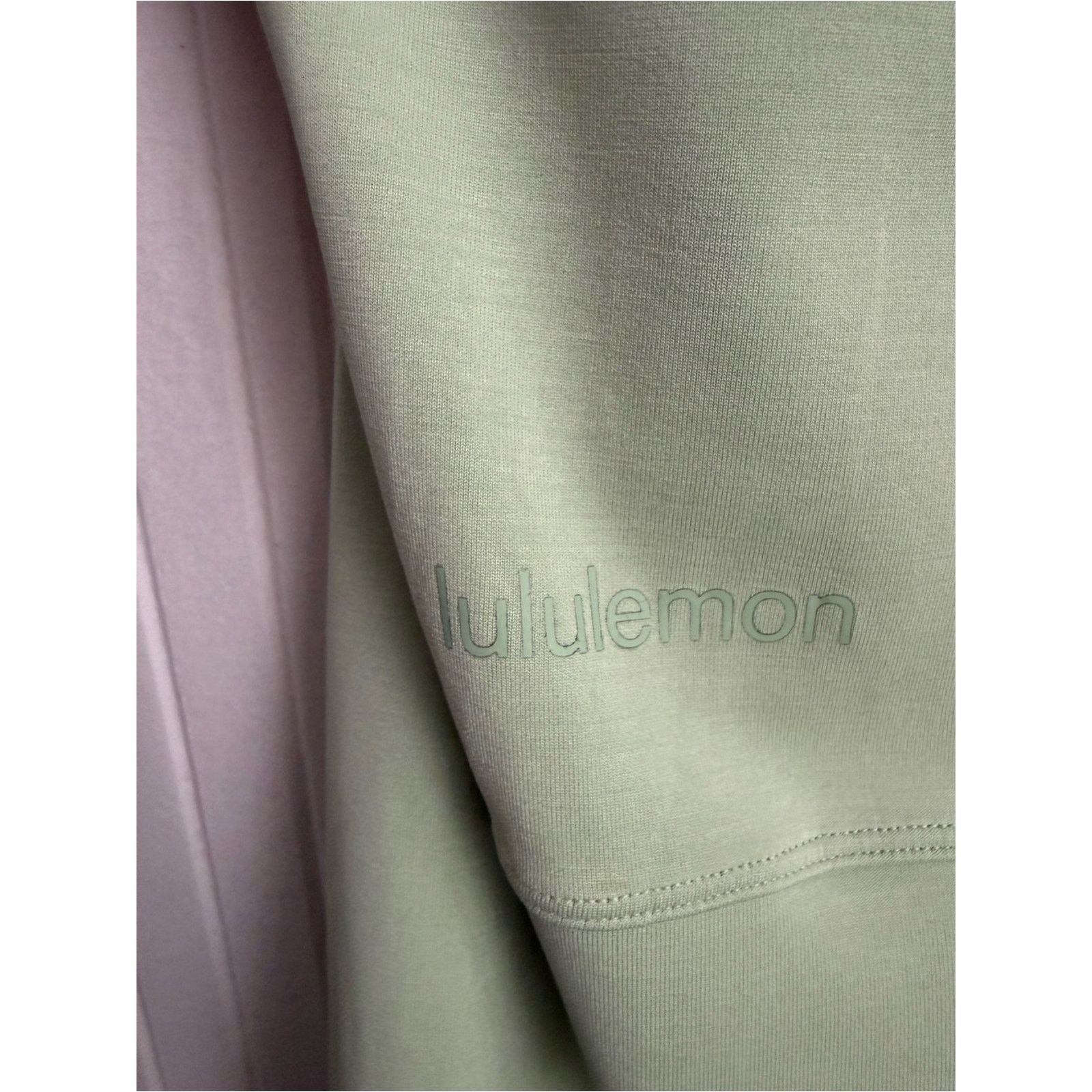 Lululemon Lululemon Oversized Softstreme Green Crewneck Sweatshirt Size L / US 10 / IT 46 - 4 Thumbnail