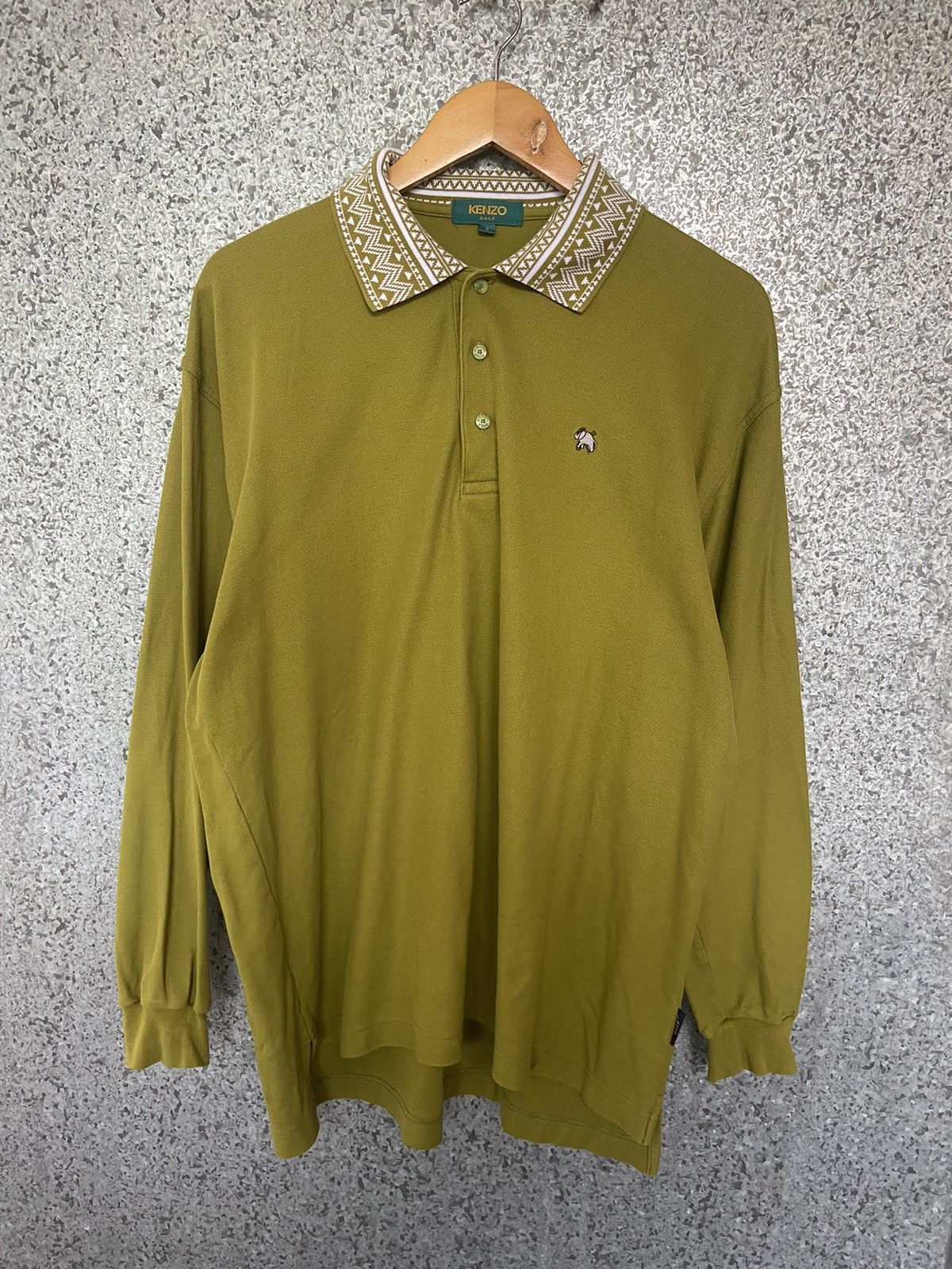 Kenzo Kenzo Golf polo long sleeve Size US L / EU 52-54 / 3 - 1 Thumbnail