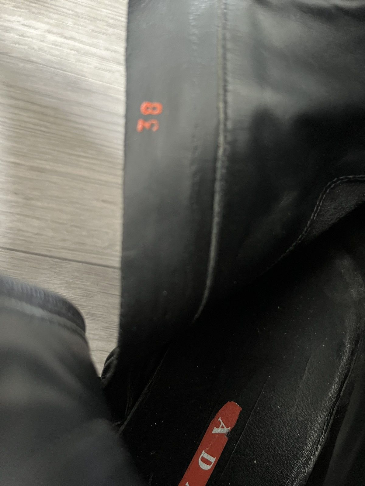 Prada Prada linea rossa chelsea short ankle boots Y2k sz 38 Size US 8 / IT 38 - 11 Thumbnail