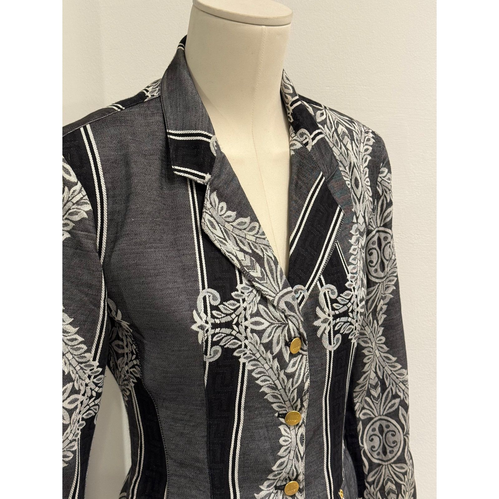 Jean Paul Gaultier 2000s Jean Paul Gaultier paisley set blazer skirt Size 30" / US 8 / IT 44 - 3 Thumbnail