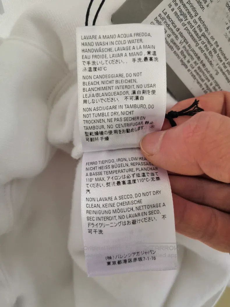 Balenciaga Balenciaga White sweatshirt Size US XS / EU 42 / 0 - 6 Thumbnail