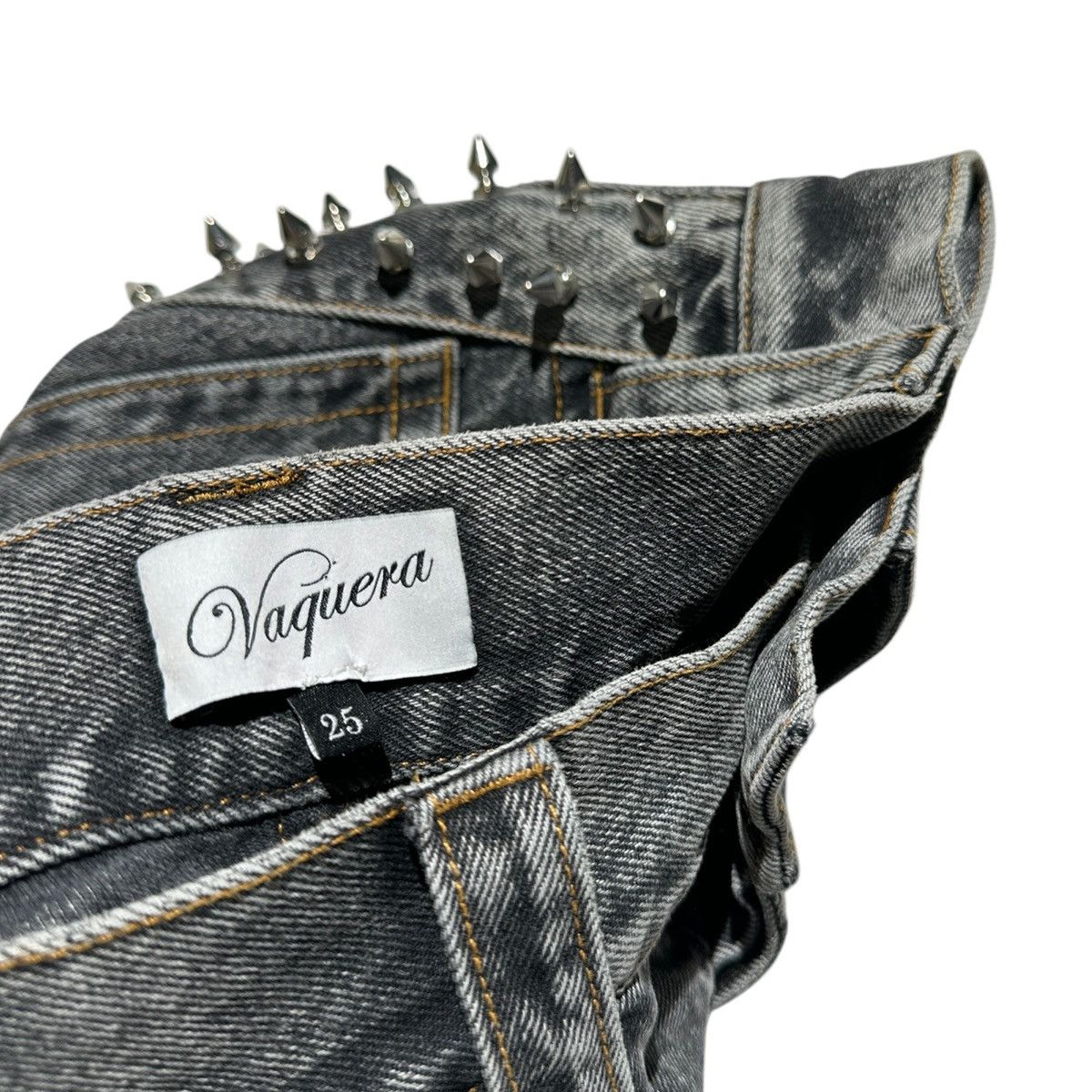 Vaquera Studded spike denim Size 25" / US 0 / IT 36 - 5 Thumbnail