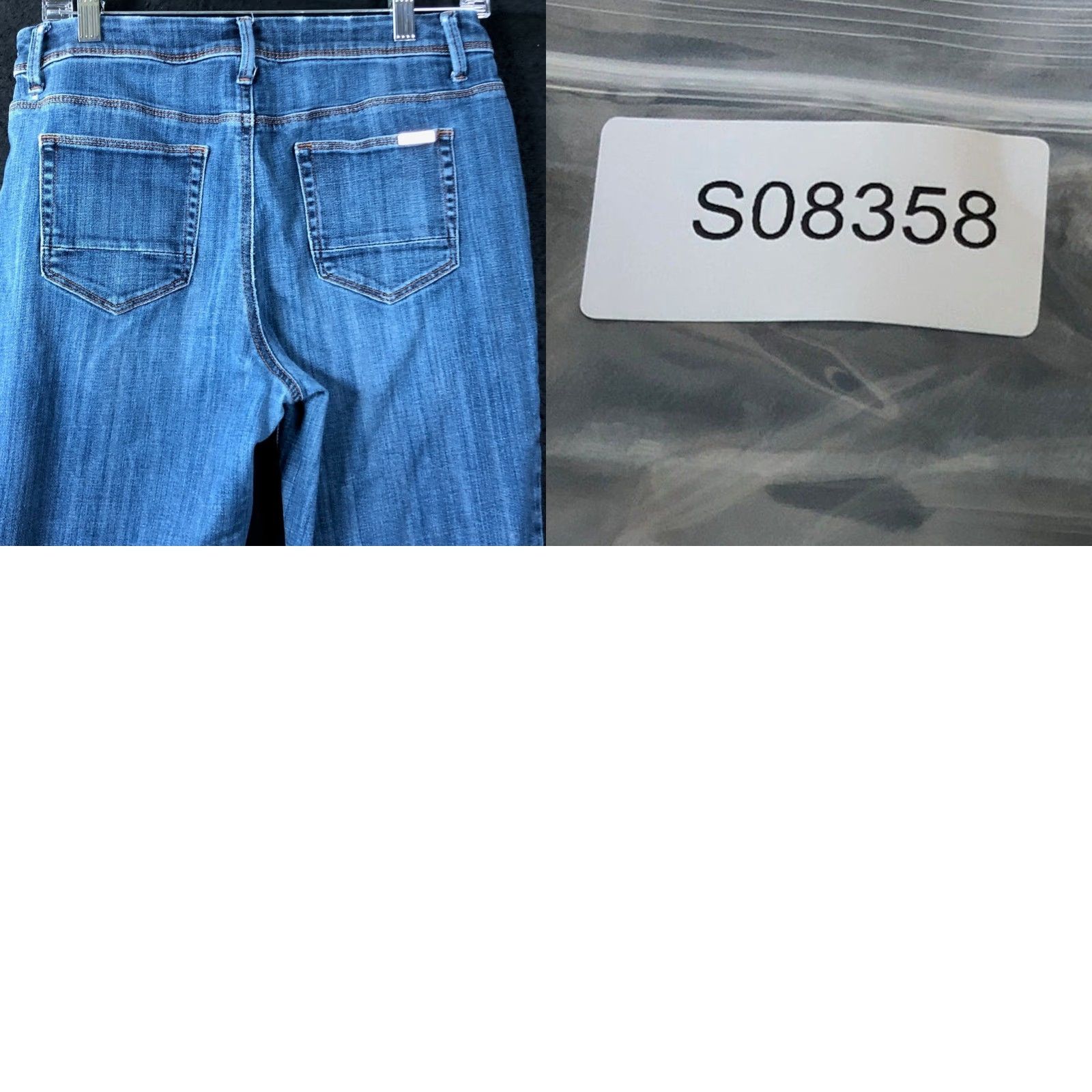Vintage Chicos Womens Jeans Blue Denim Mid Rise So Slim Crop Stretch 0 (S) Size 30" / US 8 / IT 44 - 9 Thumbnail