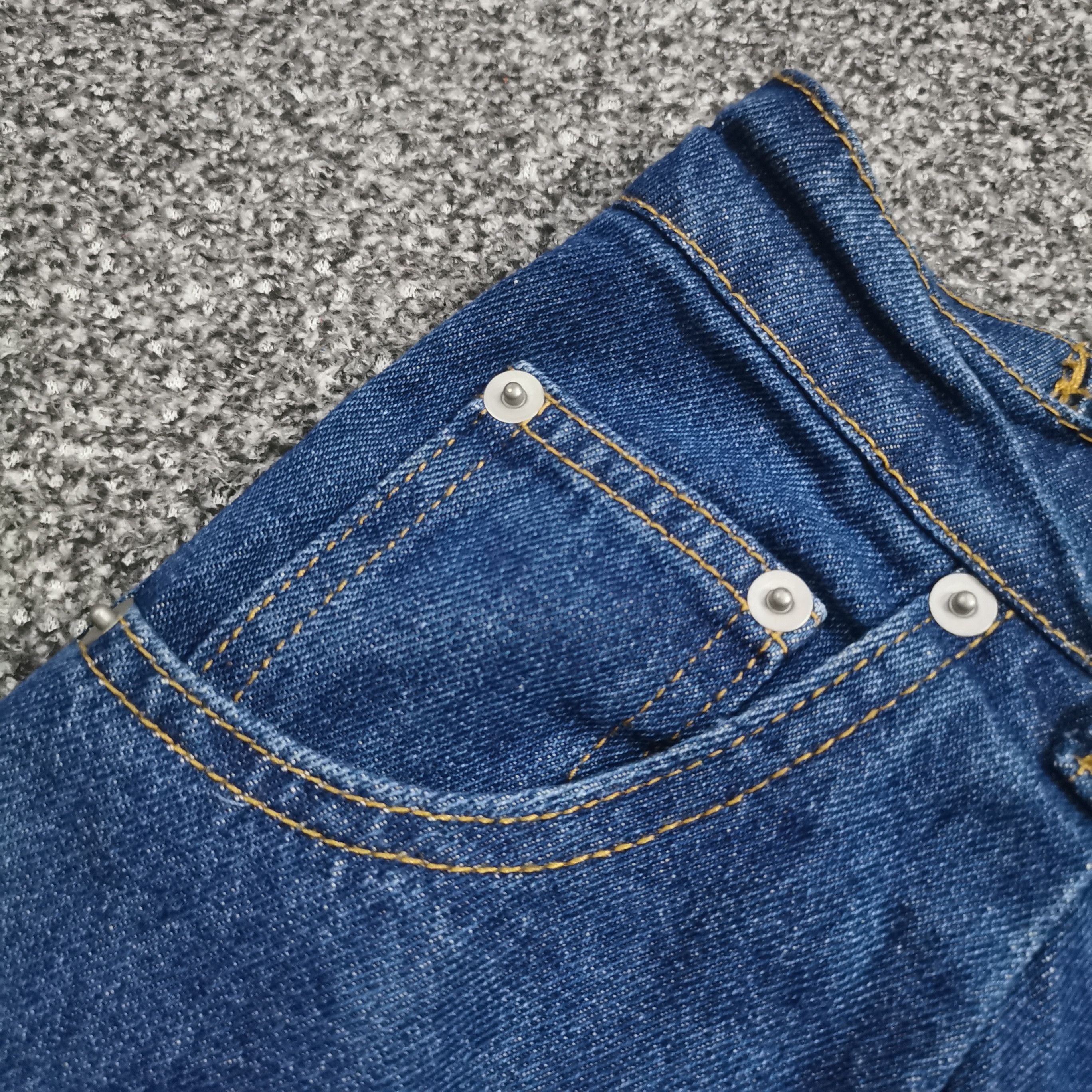 Hysteric Glamour 🇯🇵🔥🔥 Vintage Y2k Crazy Baggy D-Rise Retro Girl Size US 28 / EU 44 - 9 Thumbnail