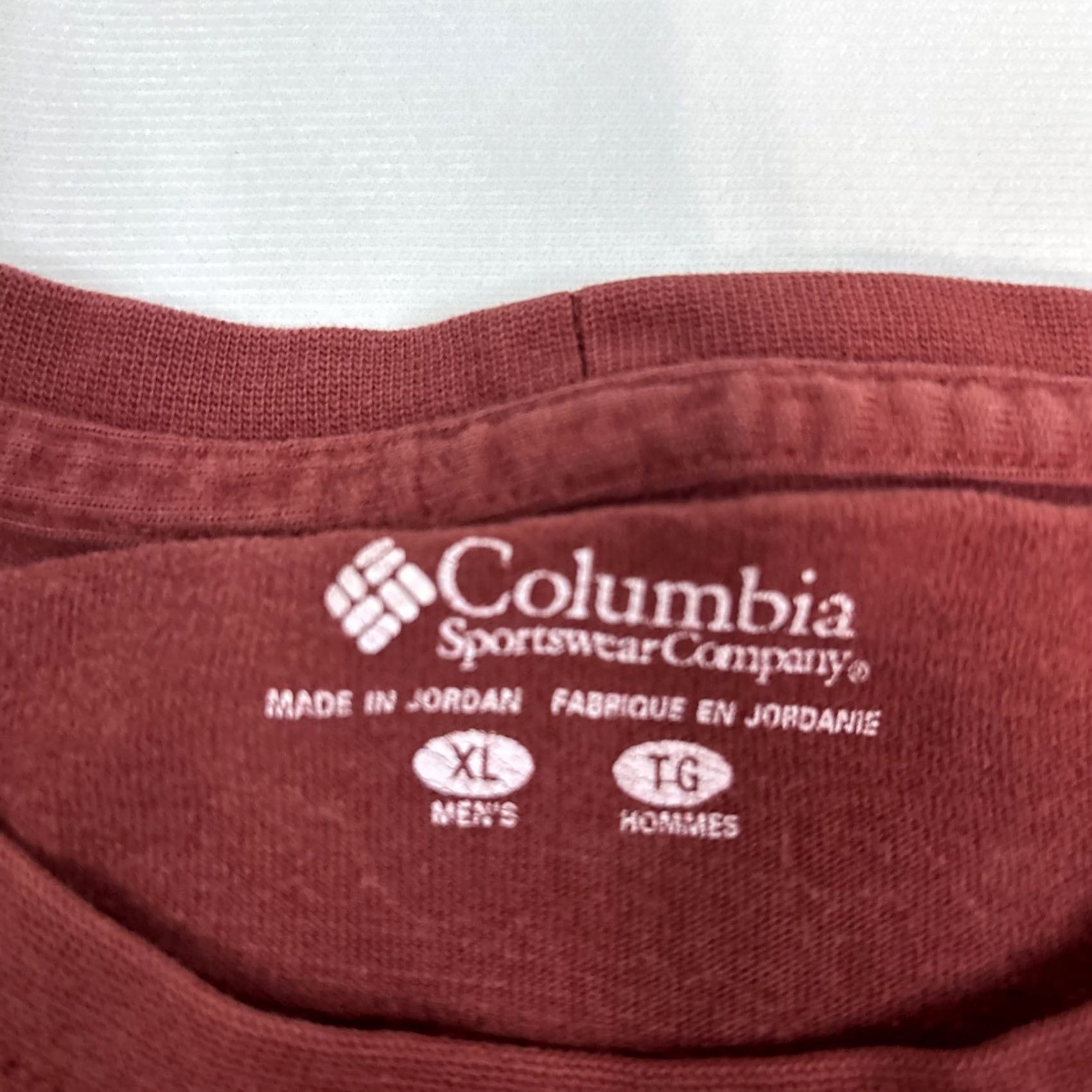 Vintage COL Columbia Long Sleeve T-Shirt XL Red Rocket Sleds Graphic Ski Snow Men Size US XL / EU 56 / 4 - 3 Thumbnail