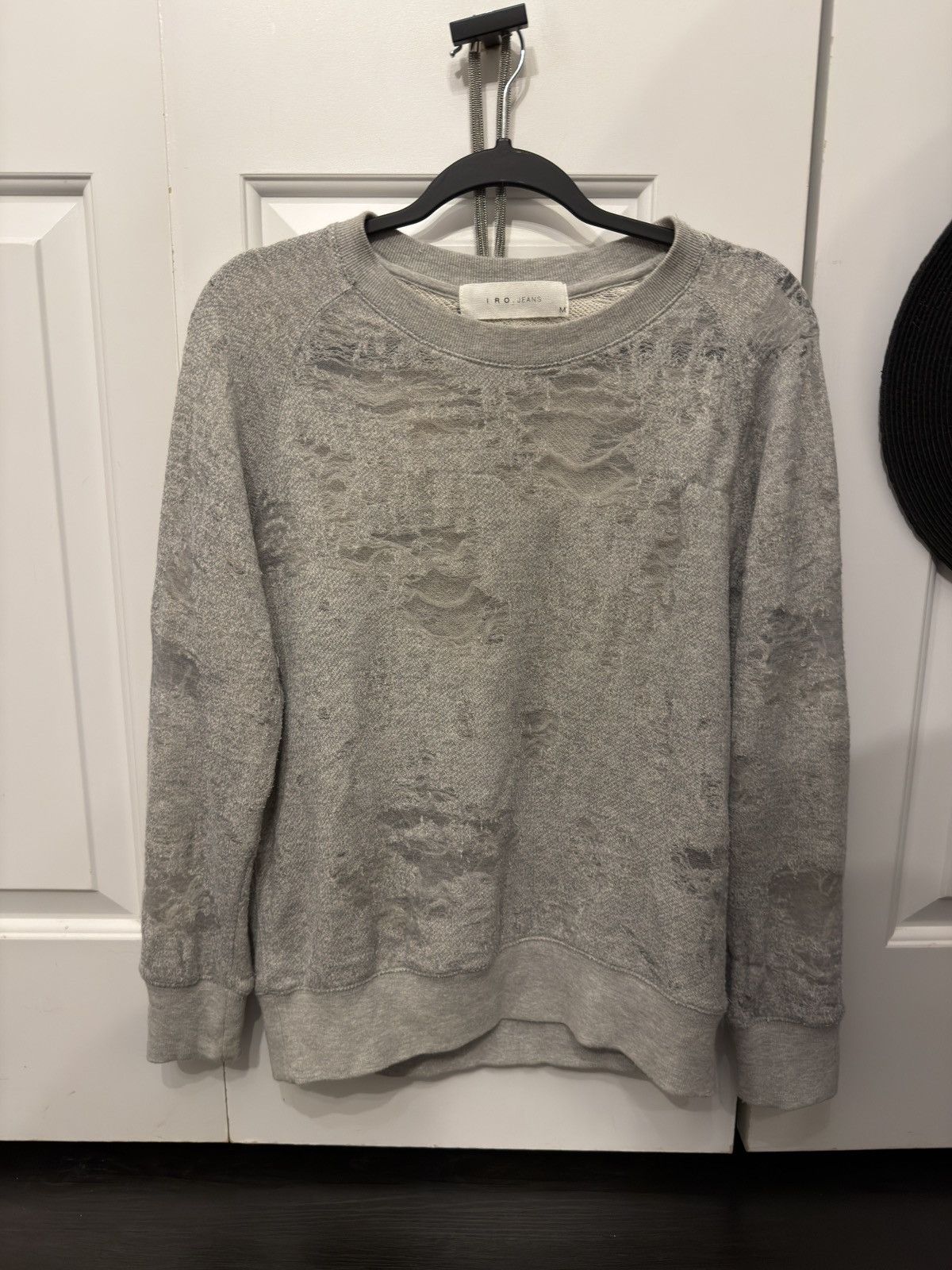 Iro Iro Ripped Sweatshirt Size M / US 6-8 / IT 42-44 - 3 Thumbnail
