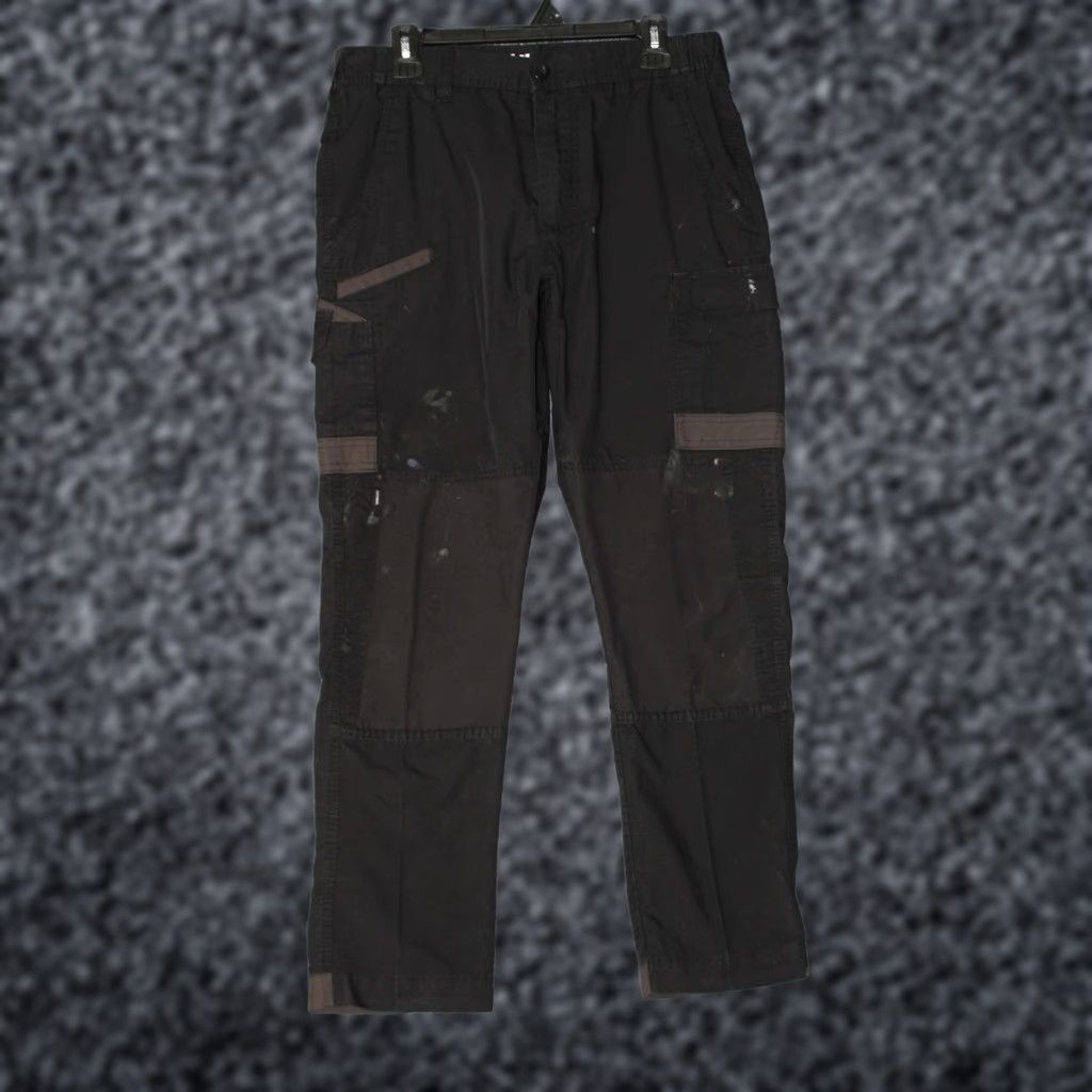 Vintage FXD Cargo Work Pants Mens 32x30 Black Size US 32 / EU 48 - 1 Thumbnail
