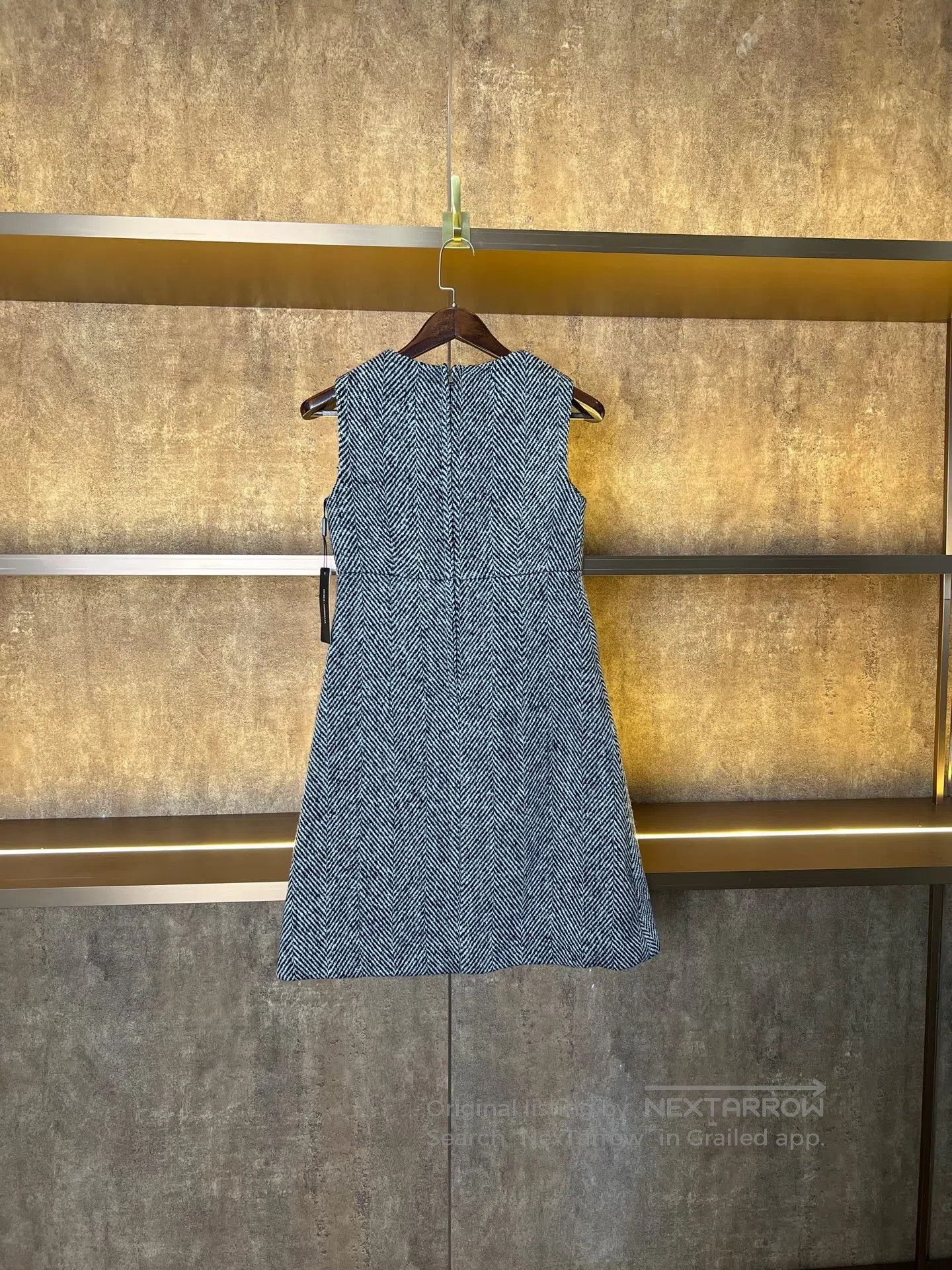 Dolce & Gabbana Dolce Gabbana Wool Vest Dress| Size XS / US 0-2 / IT 36-38 - 2 Thumbnail