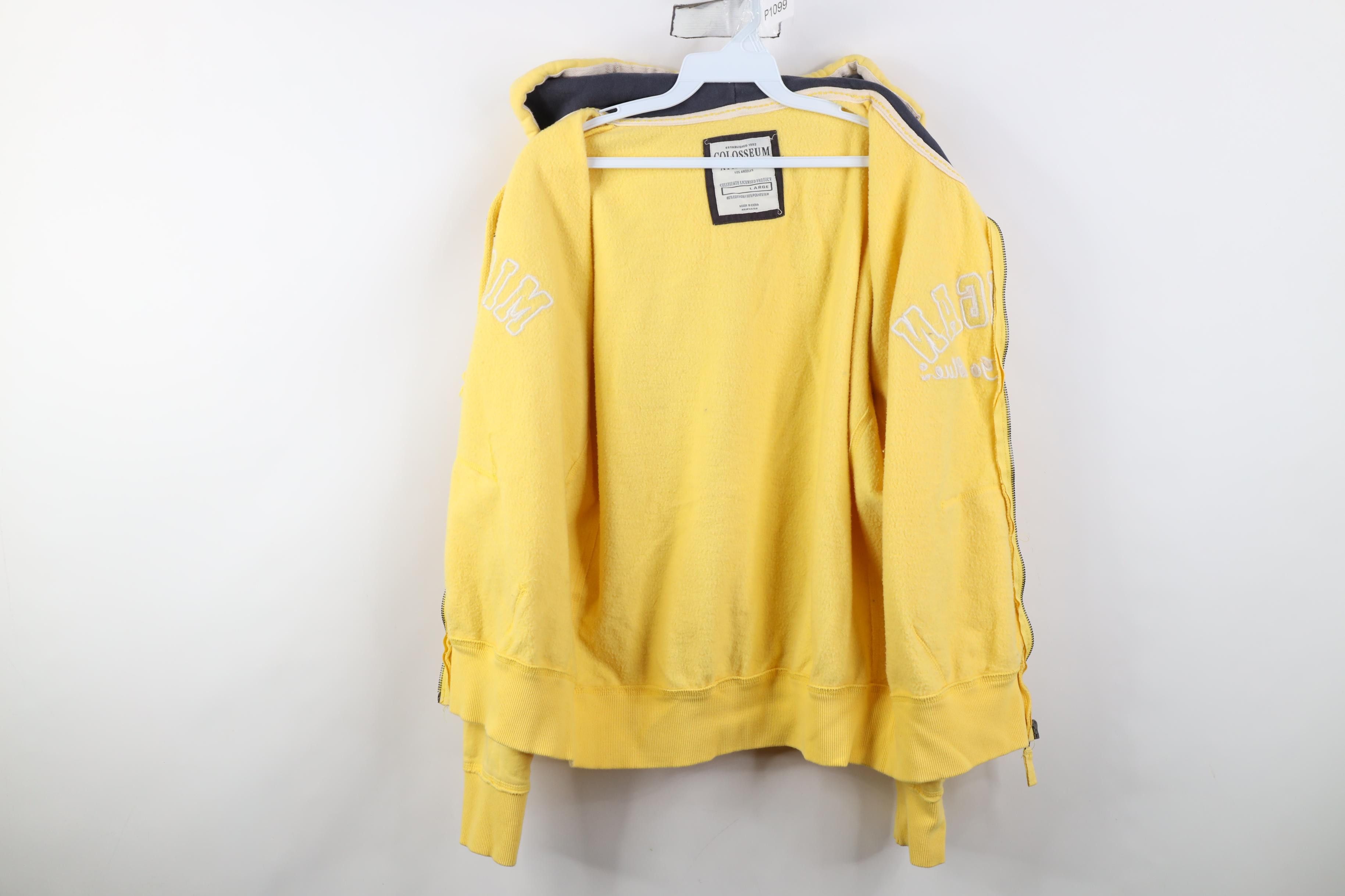 Vintage Vintage Y2K University of Michigan Full Zip Sweatshirt Size L / US 10 / IT 46 - 12 Thumbnail