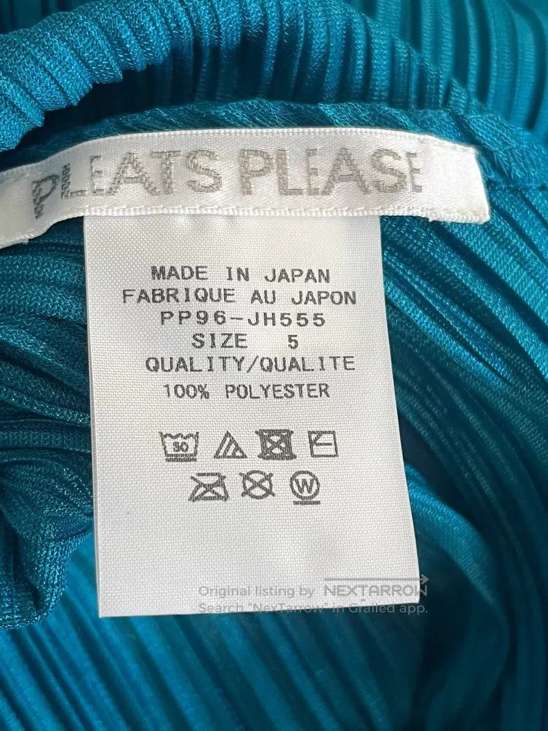 Issey Miyake Issey Miyake Blue Dress Size XXL / US 16-18 / IT 52-54 - 3 Thumbnail