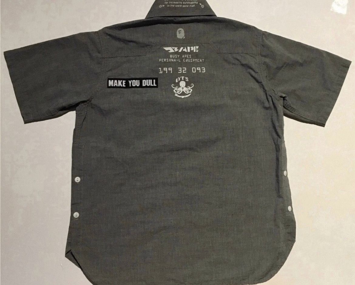 Bape Bape button up shirt Size US M / EU 48-50 / 2 - 2 Thumbnail
